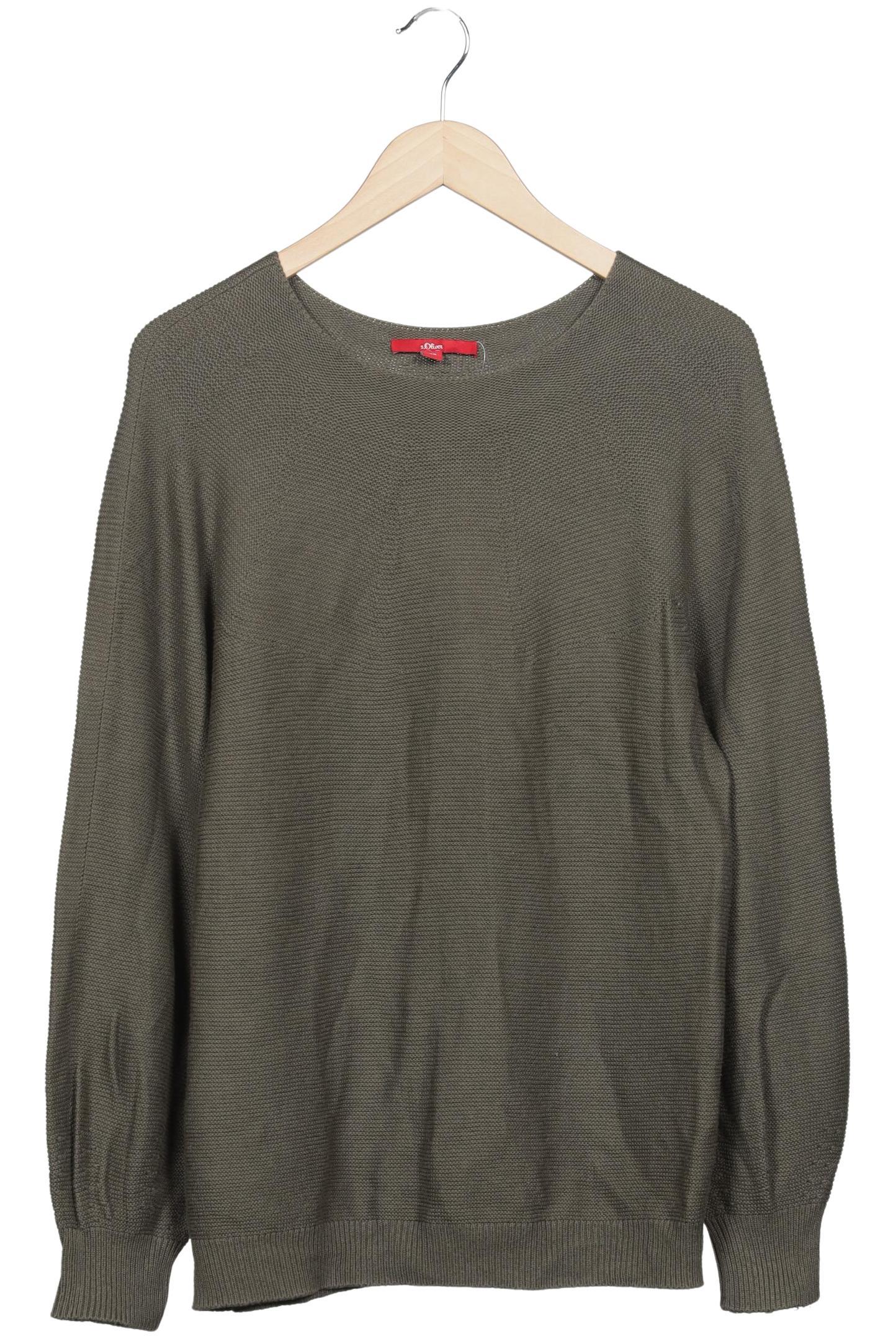 

s.Oliver Damen Pullover, grün, Gr. 40