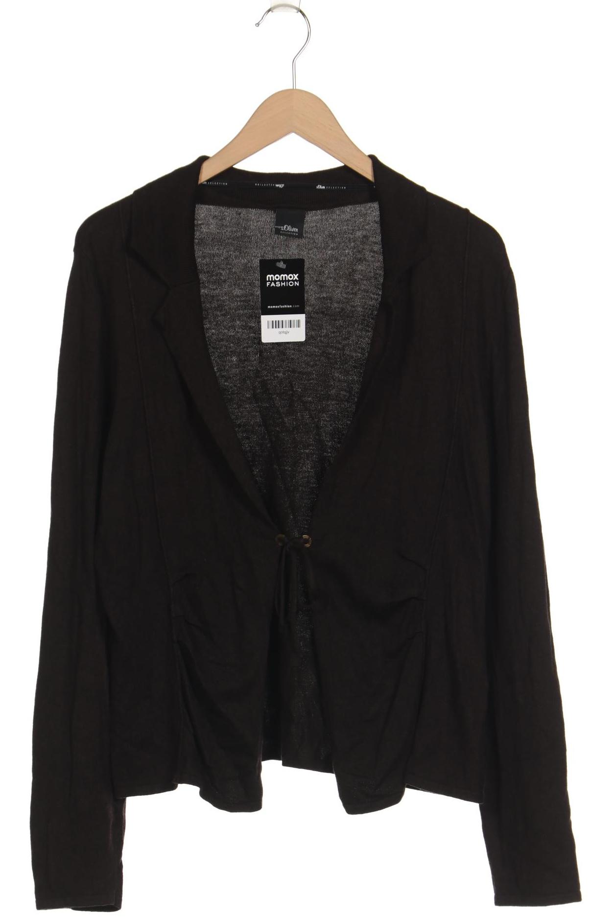 

s.Oliver Damen Strickjacke, braun, Gr. 46