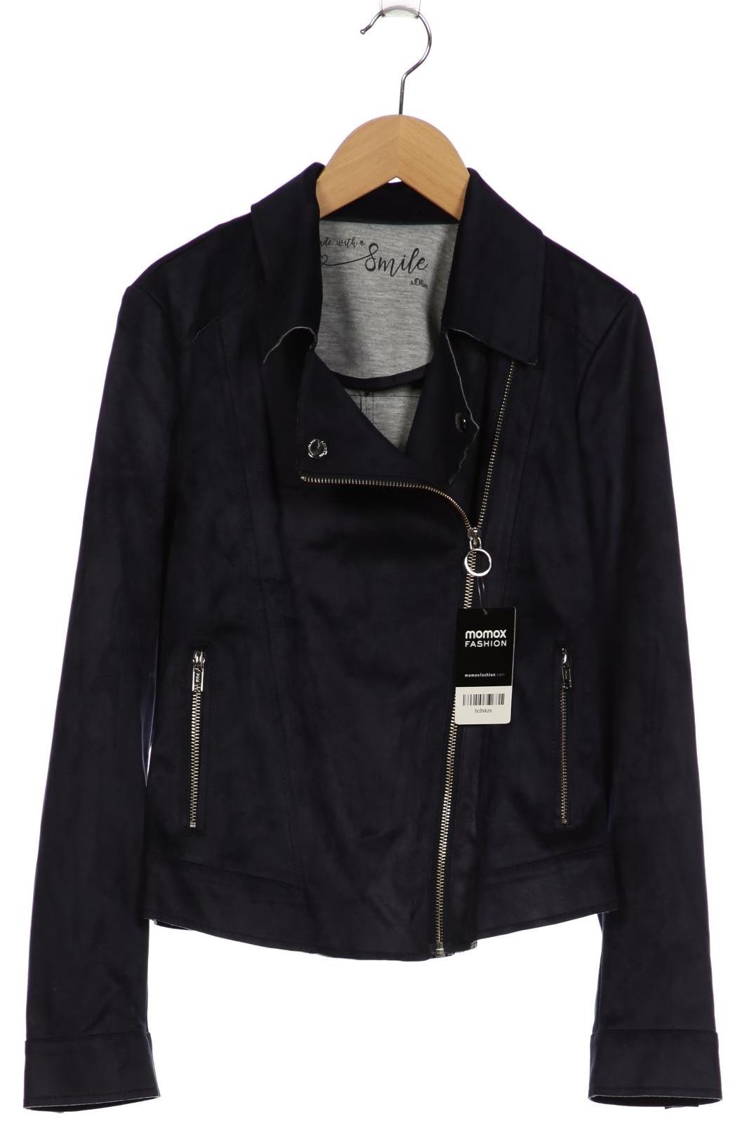 

s.Oliver Damen Jacke, marineblau, Gr. 34