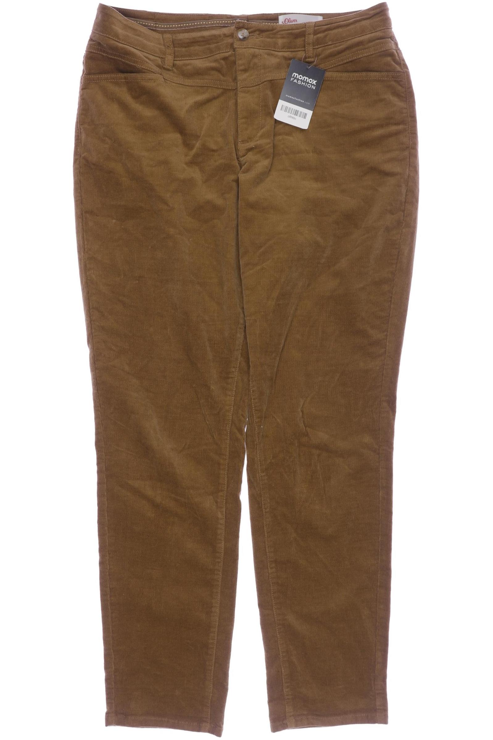 

s.Oliver Damen Stoffhose, braun, Gr. 42