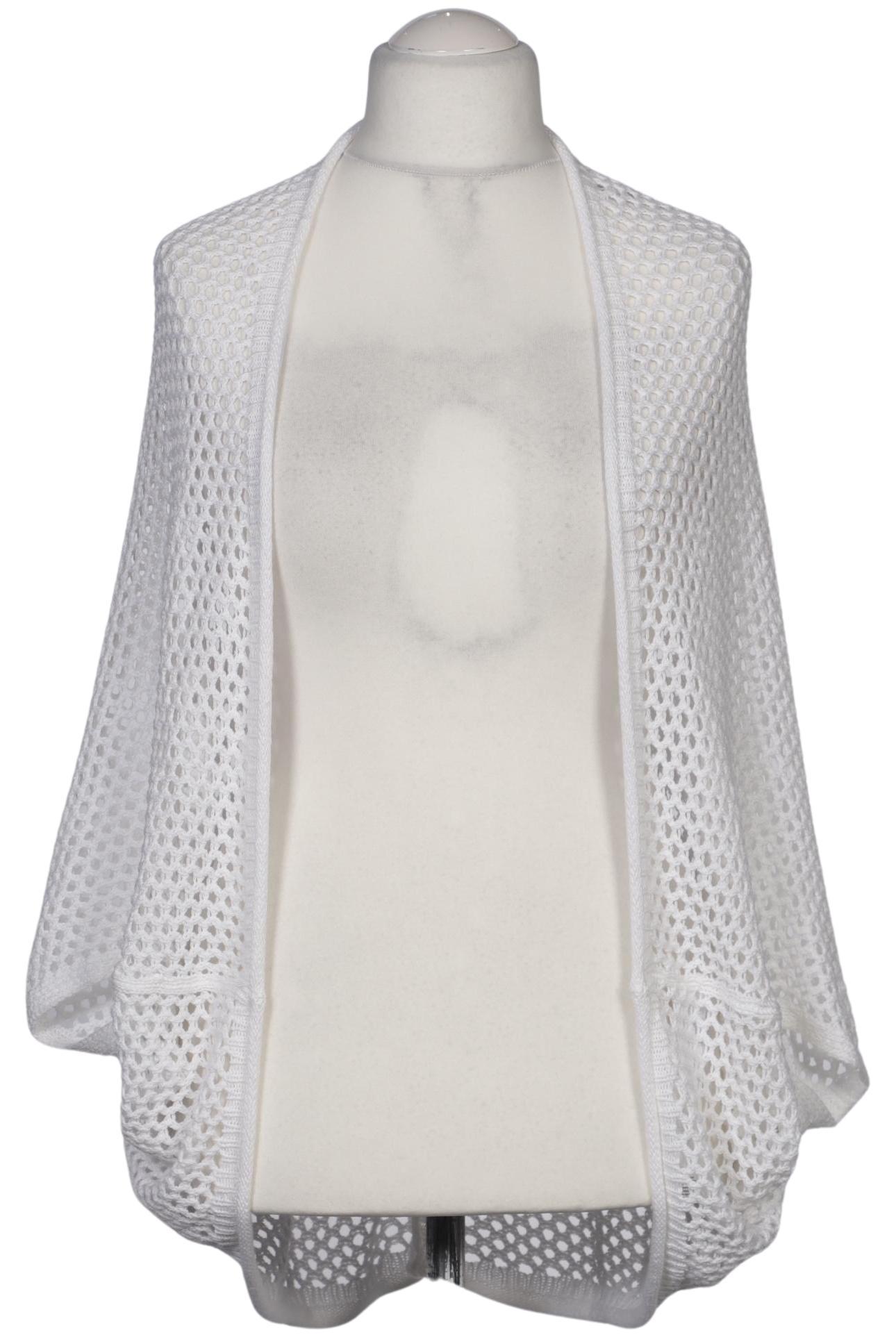 

s.Oliver Damen Strickjacke, weiß, Gr. 42