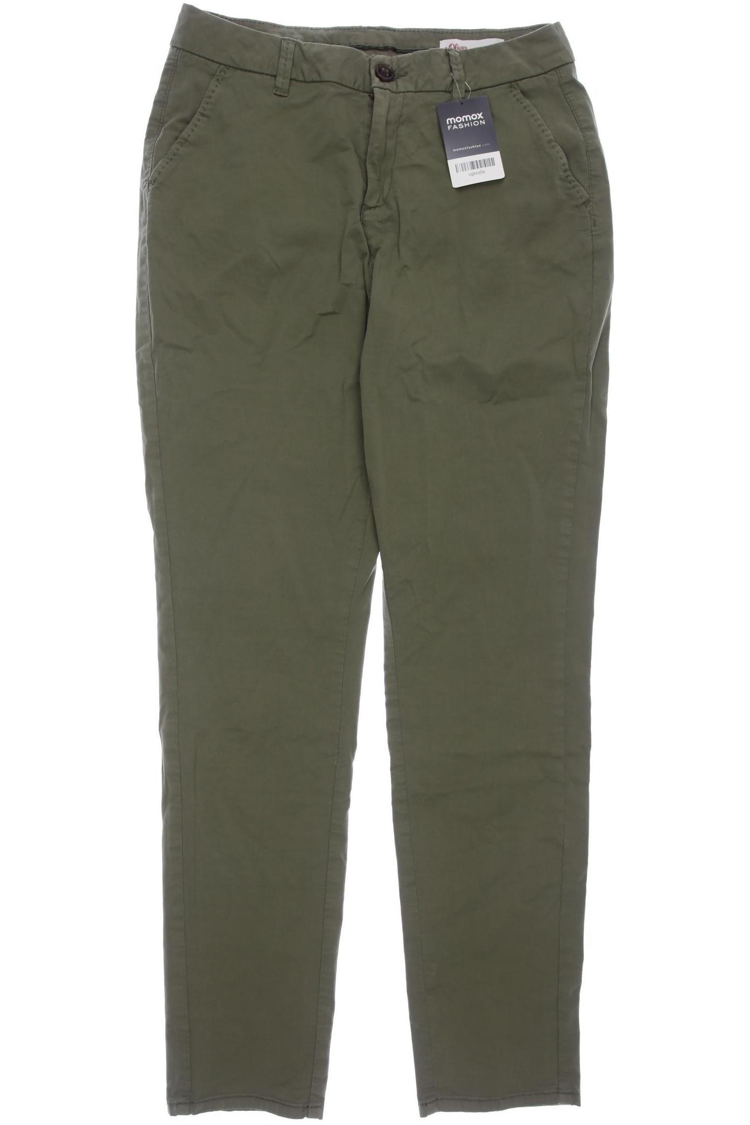 

s.Oliver Damen Stoffhose, grün, Gr. 38