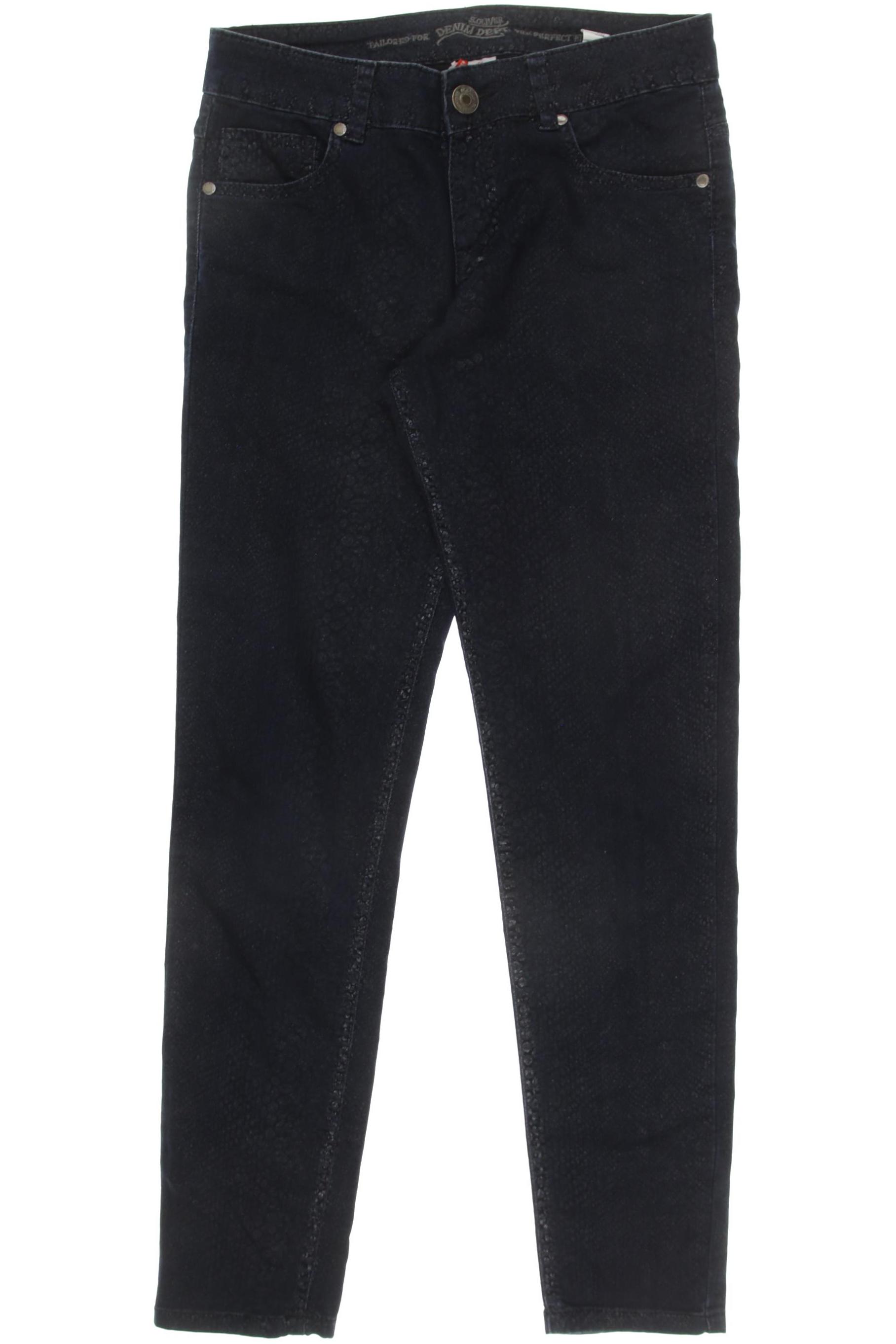 

s.Oliver Damen Jeans, marineblau