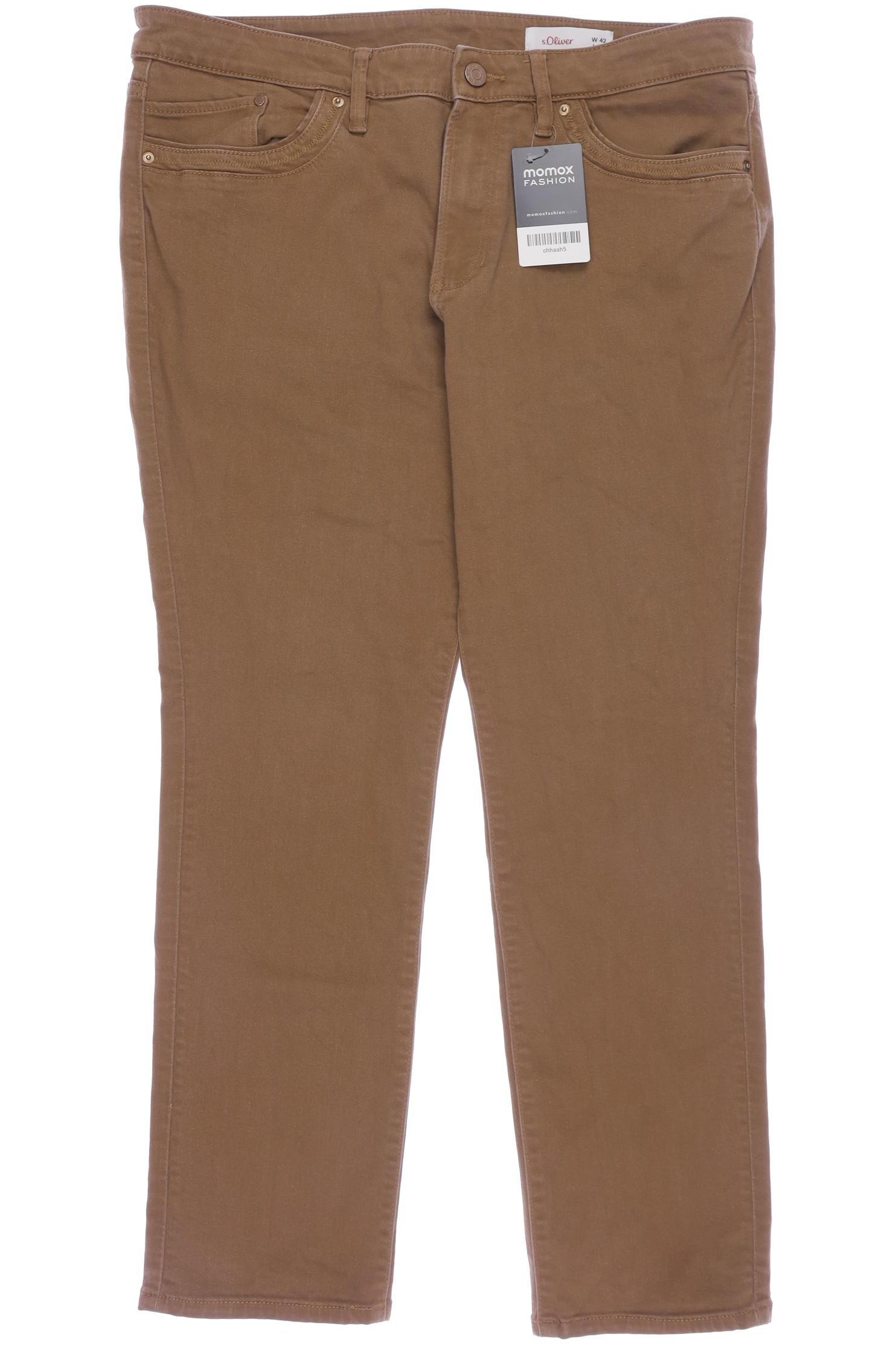 

s.Oliver Damen Jeans, braun, Gr. 42