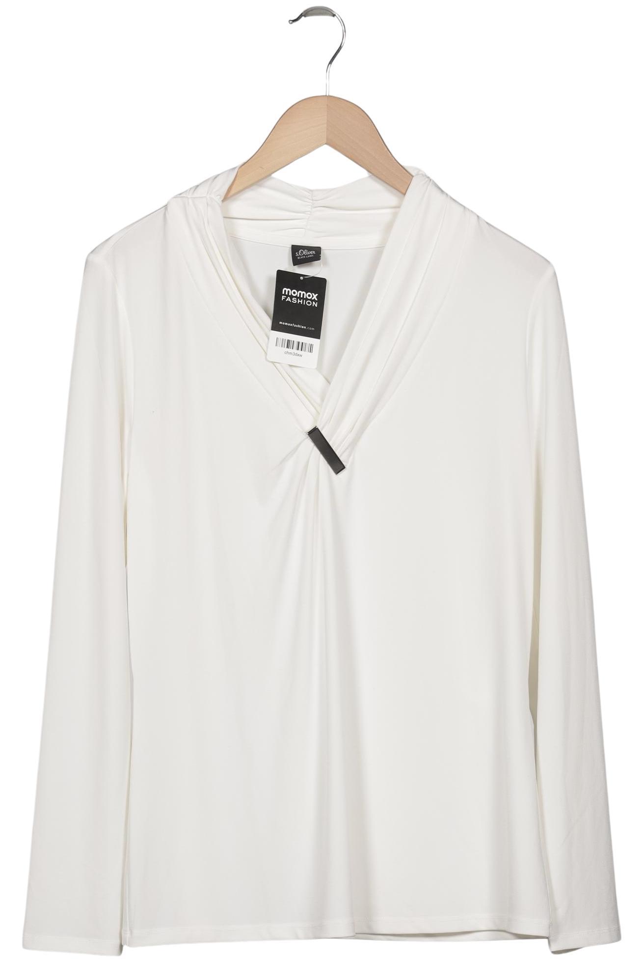 

s.Oliver Damen Bluse, weiß, Gr. 44