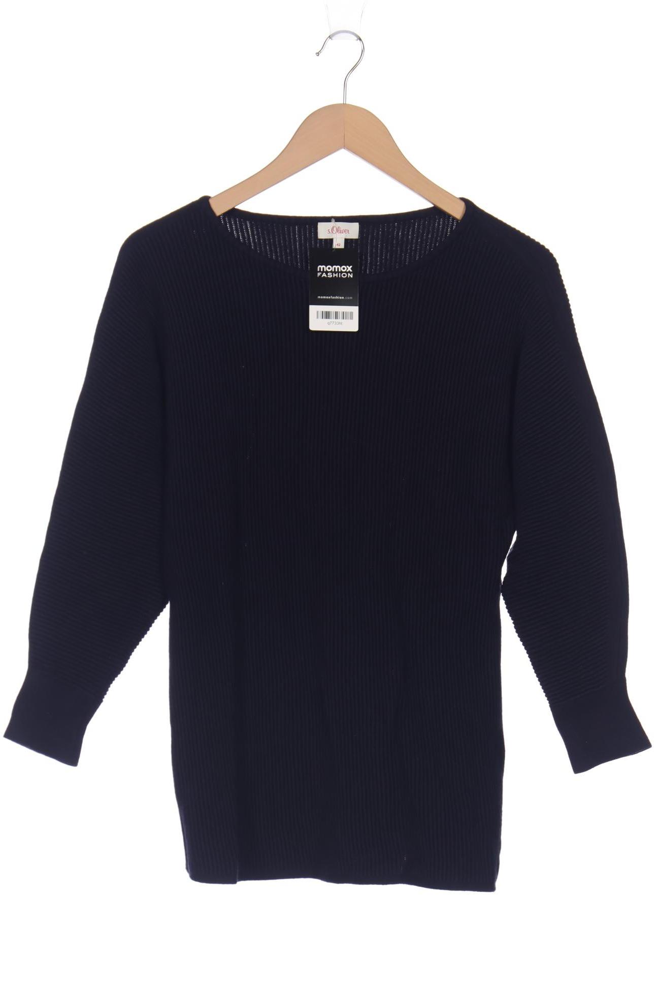 

s.Oliver Damen Pullover, marineblau