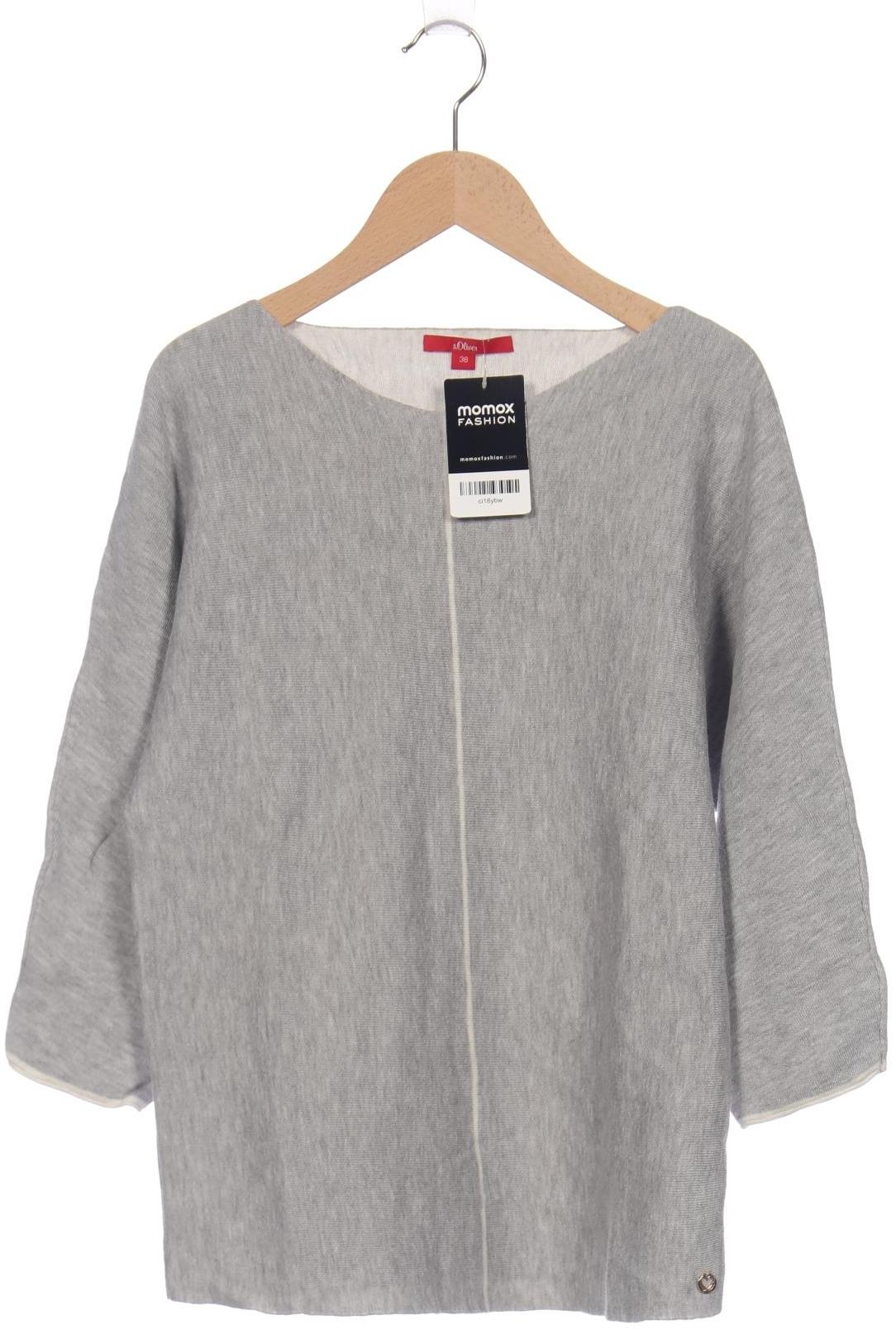 

s.Oliver Damen Pullover, grau, Gr. 38