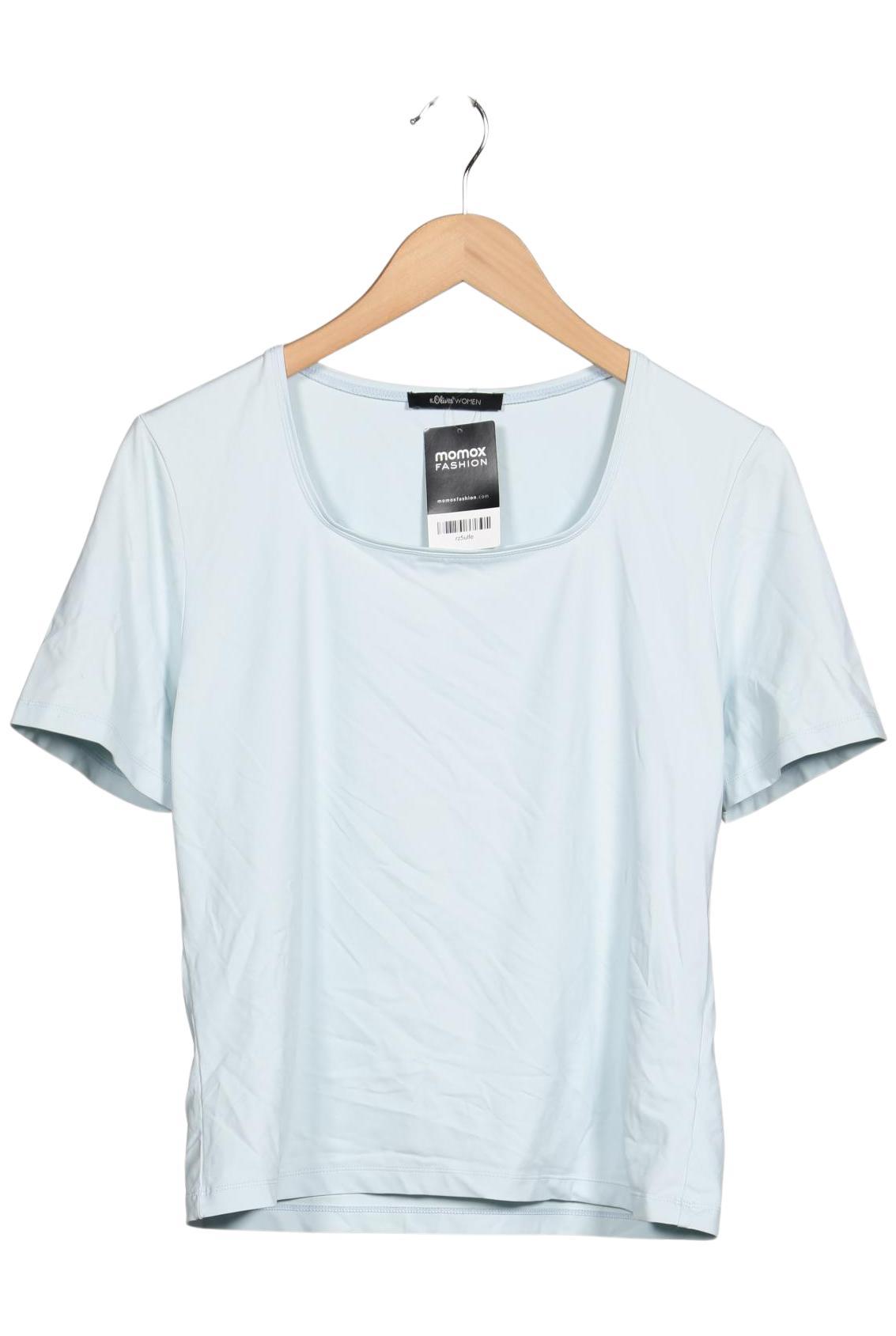 

s.Oliver Damen T-Shirt, hellblau, Gr. 44