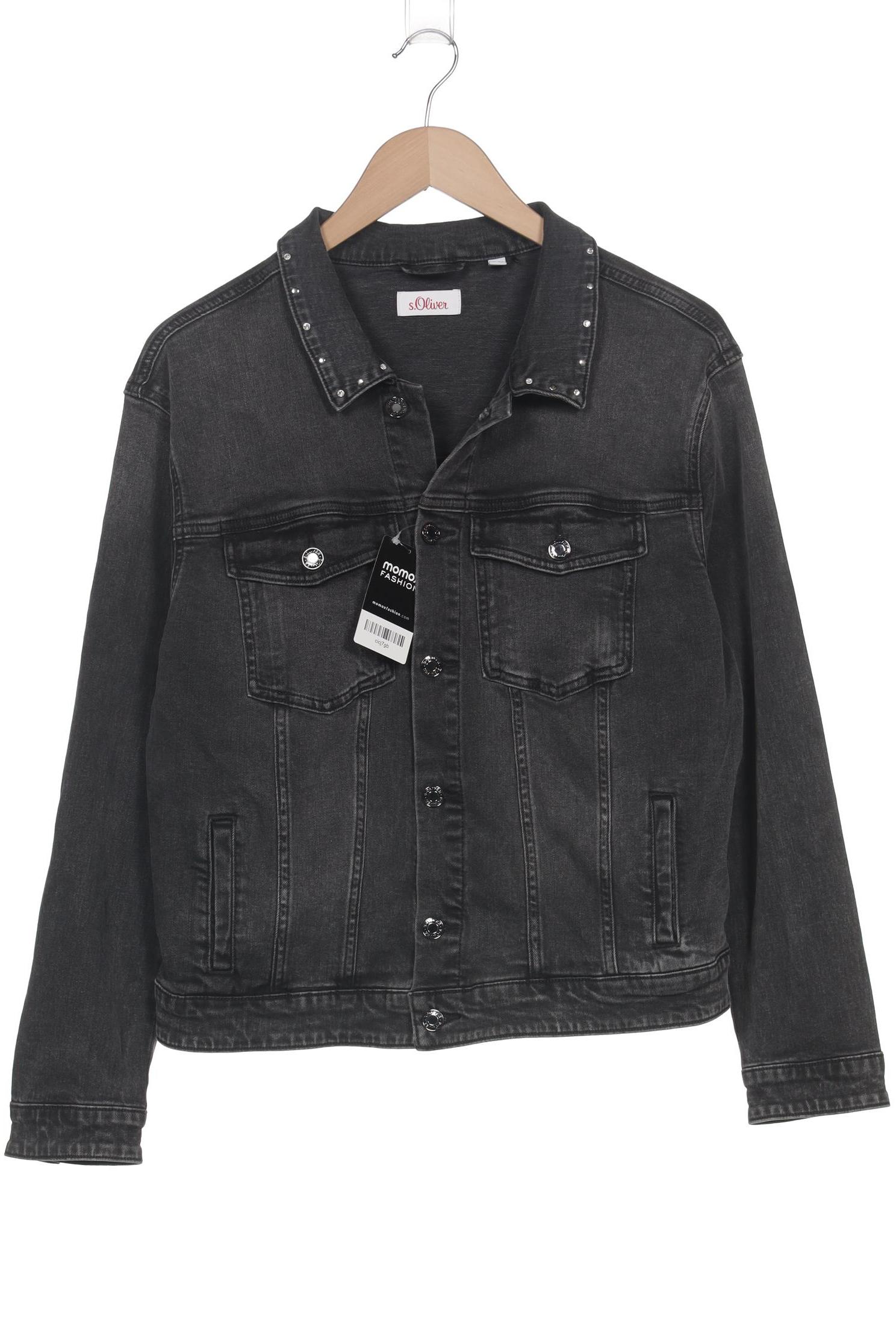 

s.Oliver Damen Jacke, grau, Gr. 38