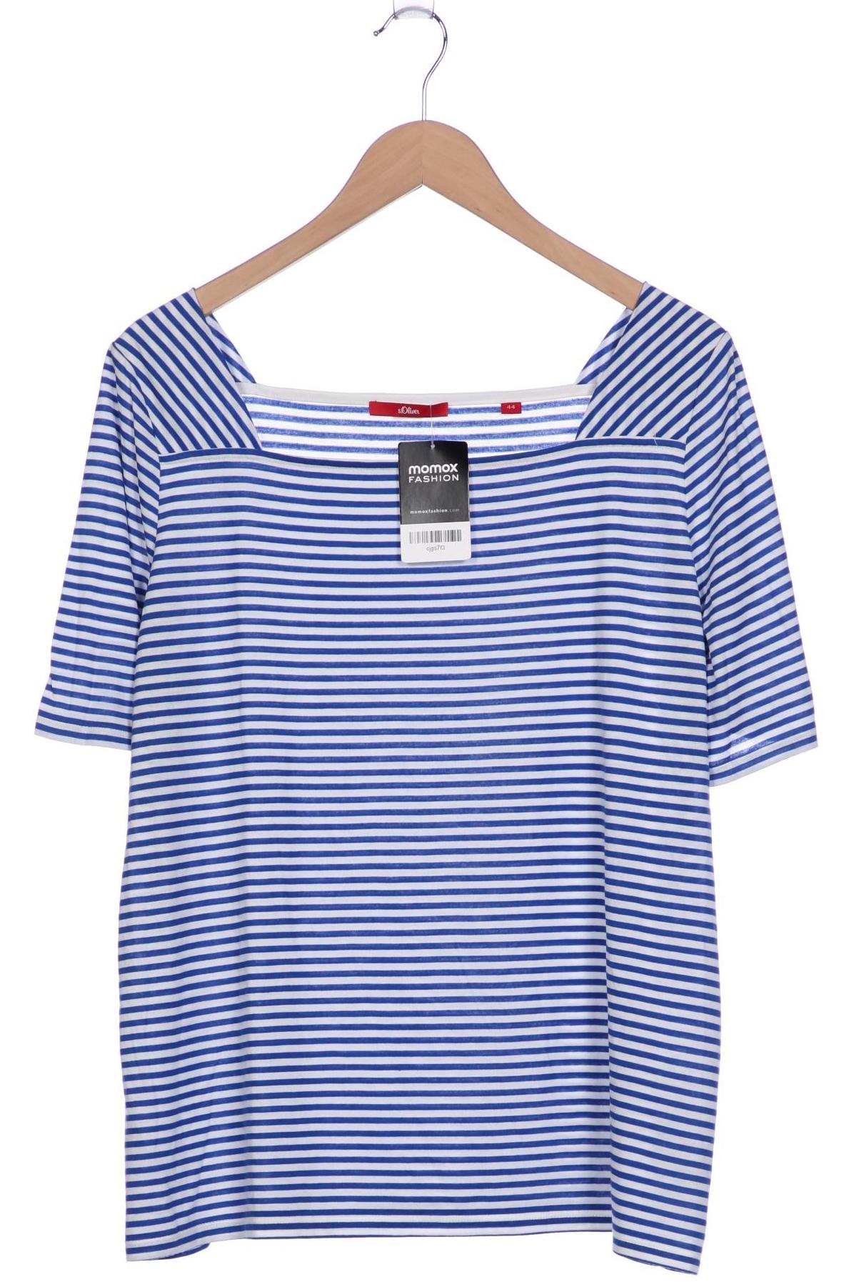 

s.Oliver Damen T-Shirt, blau, Gr. 44