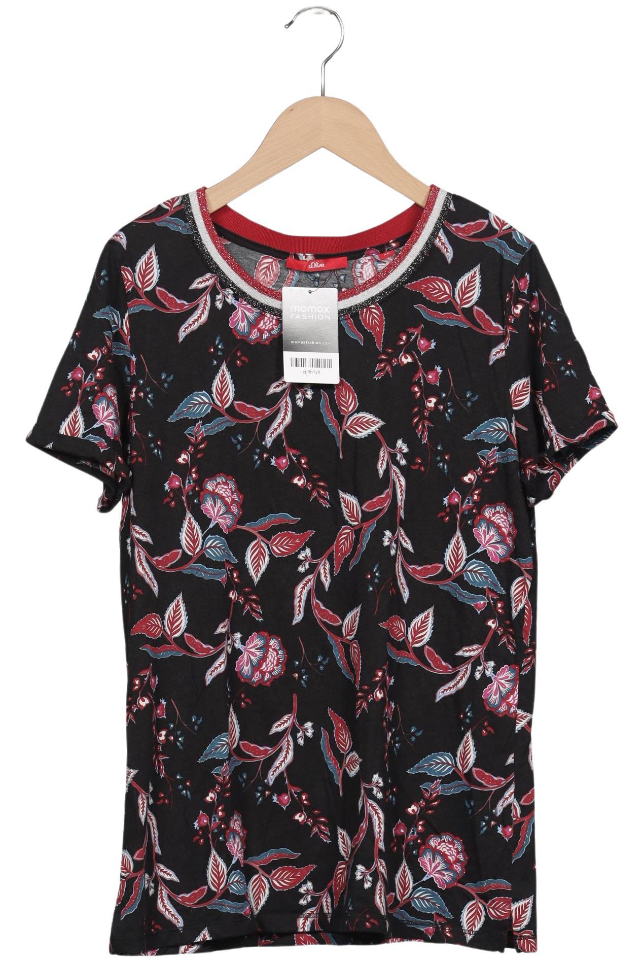 

s.Oliver Damen T-Shirt, schwarz, Gr. 40