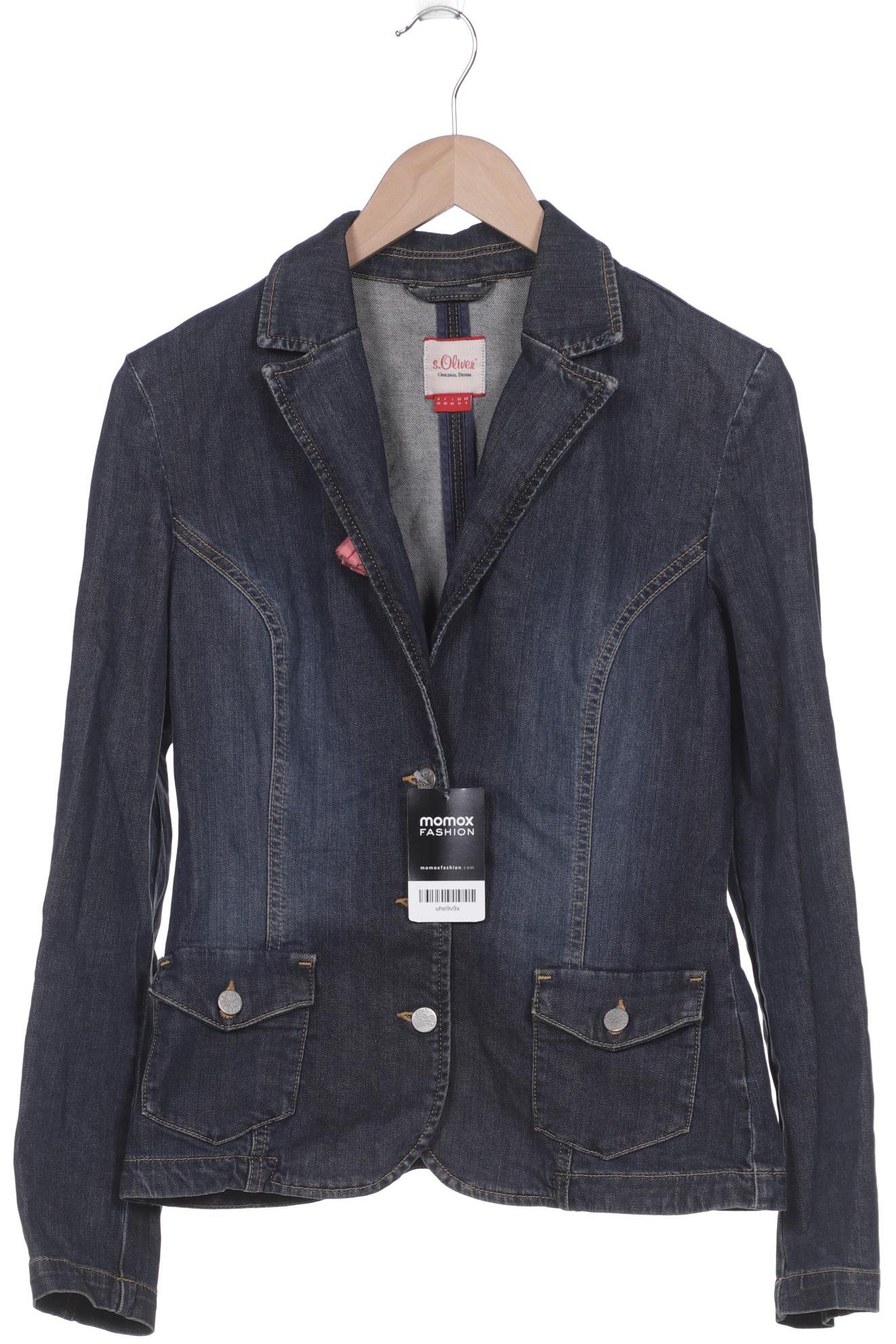

s.Oliver Damen Jacke, marineblau, Gr. 38