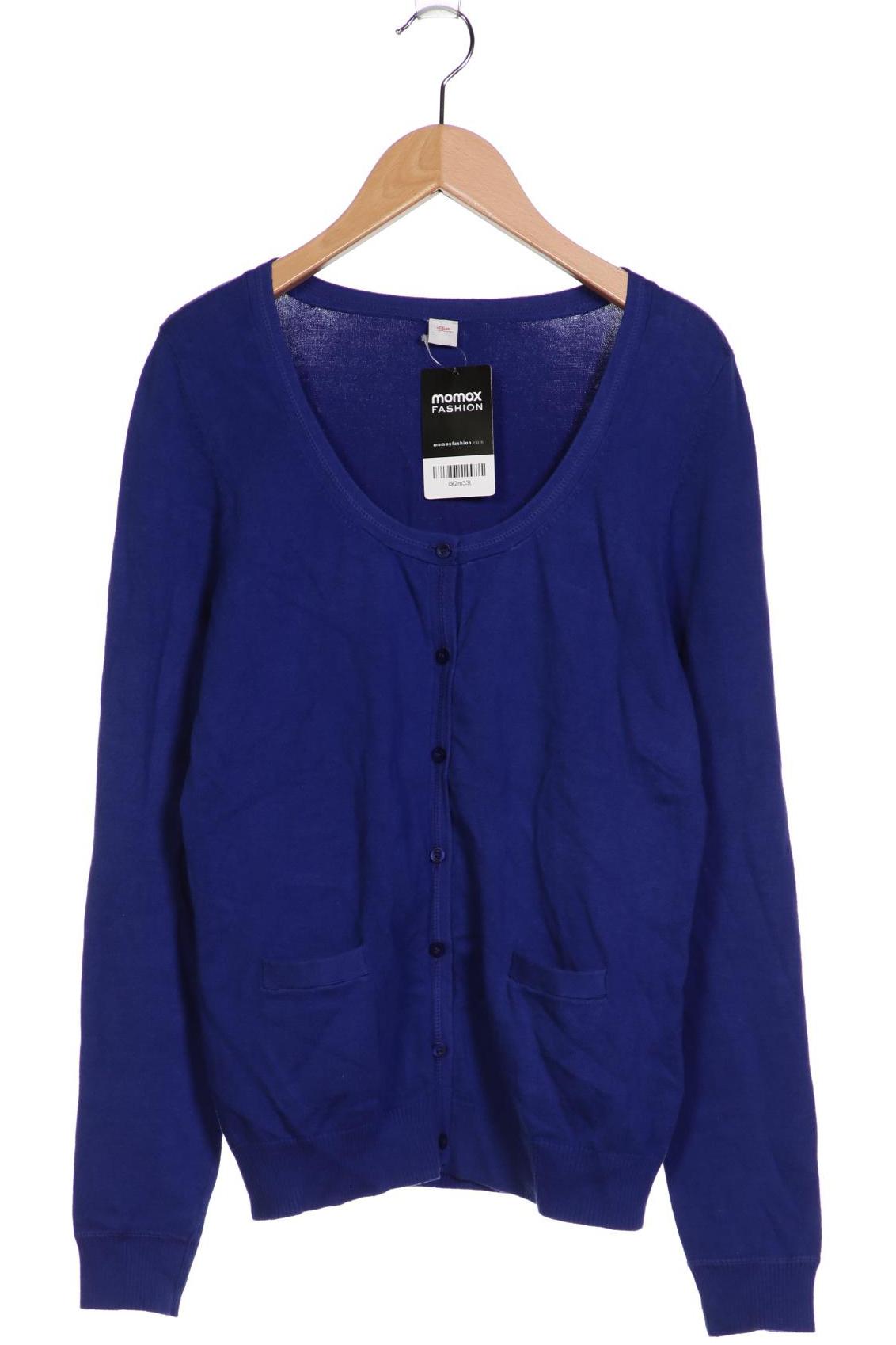 

s.Oliver Damen Strickjacke, marineblau, Gr. 38