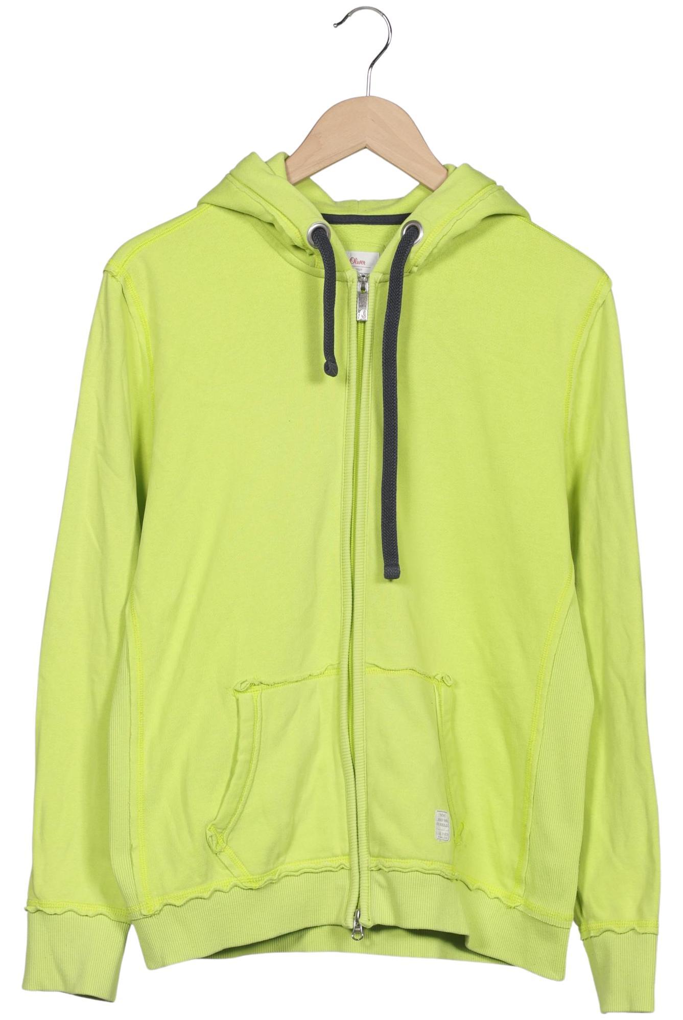 

s.Oliver Damen Kapuzenpullover, gelb, Gr. 42