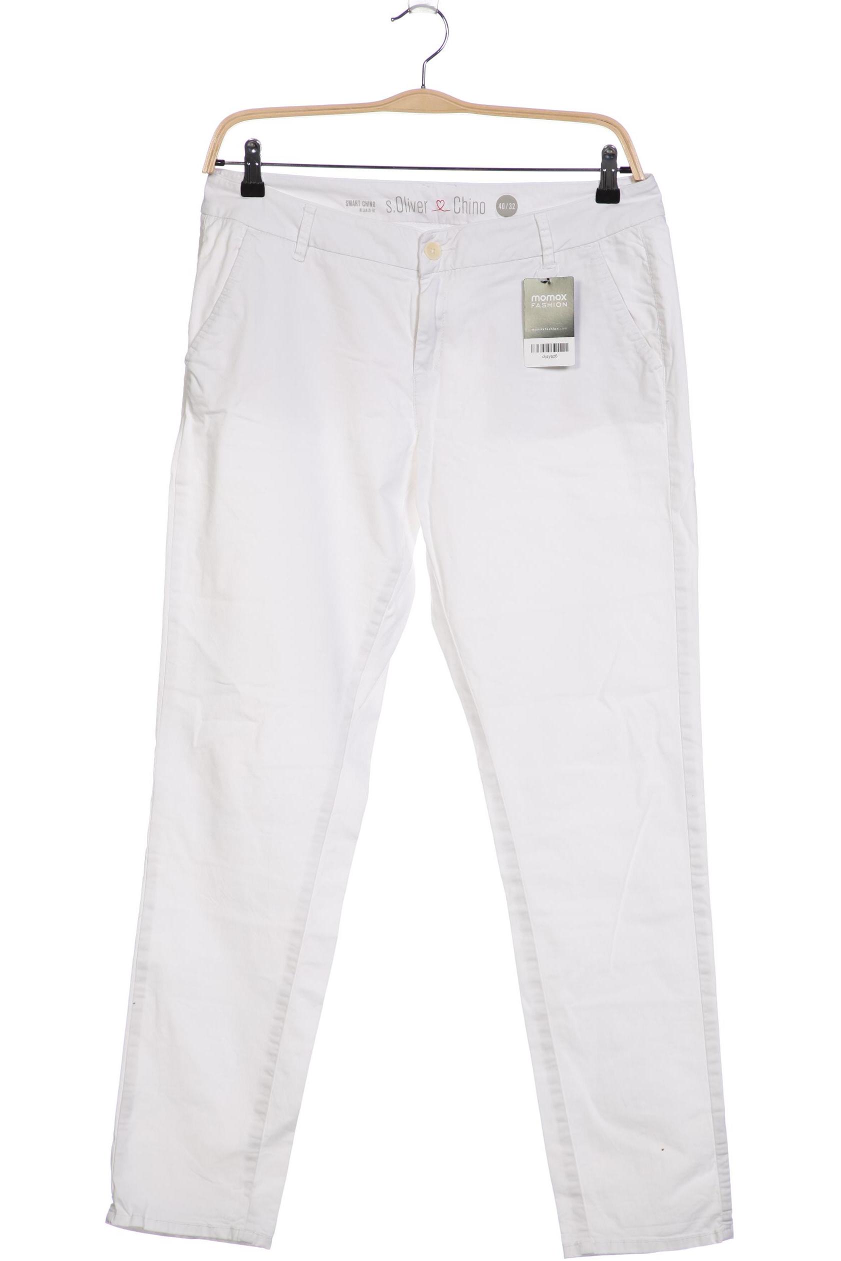 

s.Oliver Damen Jeans, weiß, Gr. 40