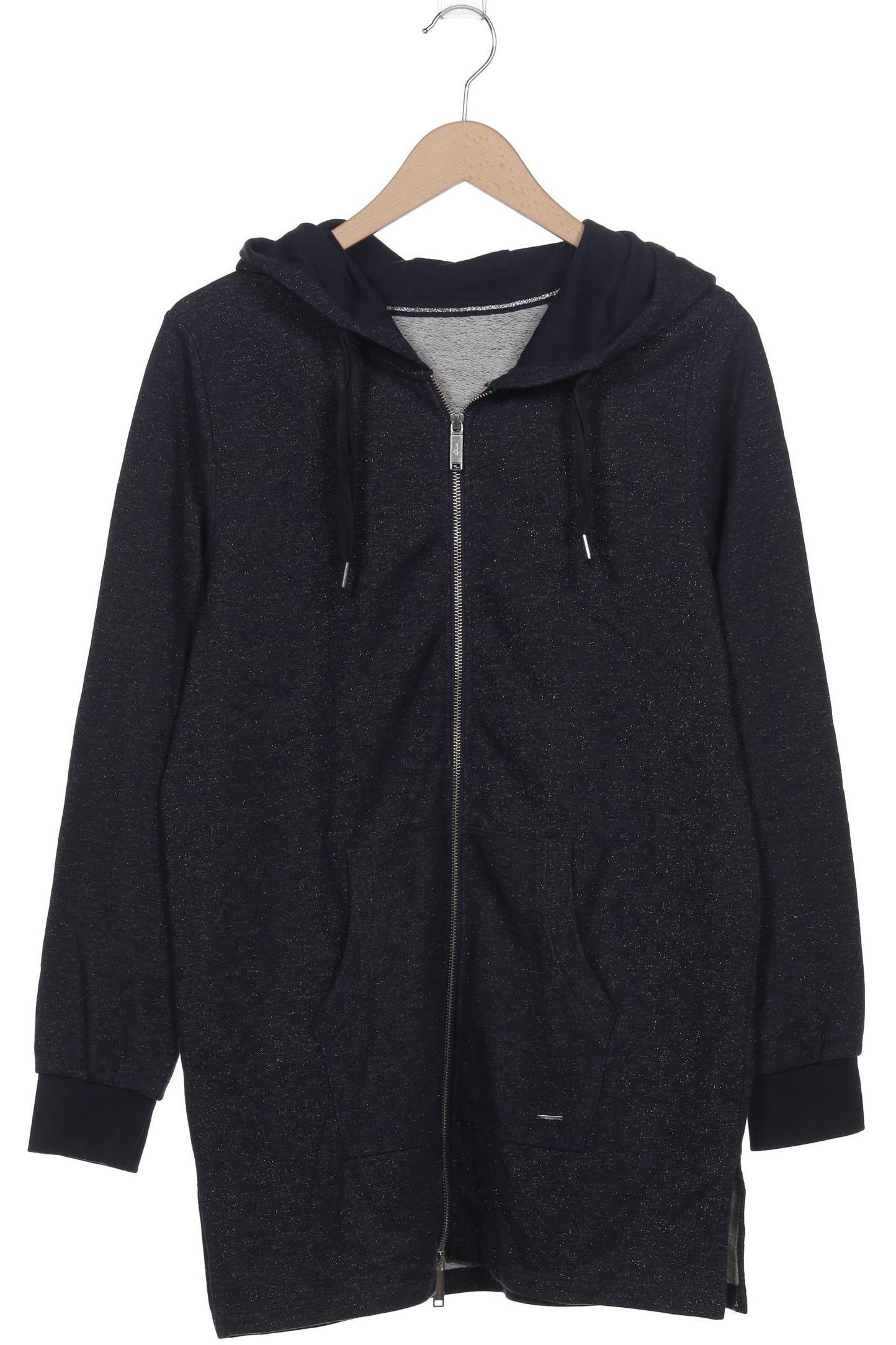 

s.Oliver Damen Kapuzenpullover, marineblau, Gr. 38