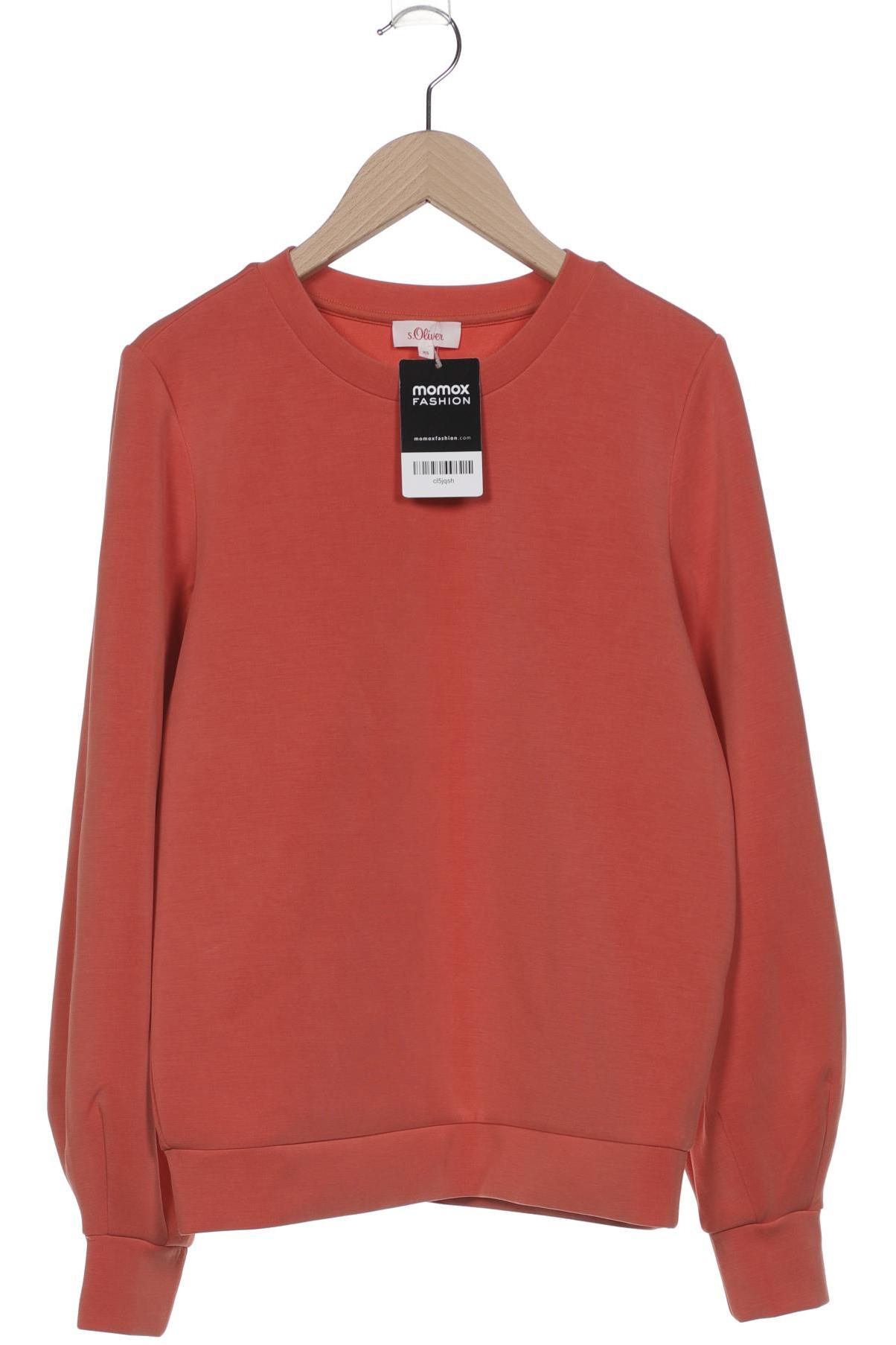 

s.Oliver Damen Sweatshirt, orange, Gr. 34