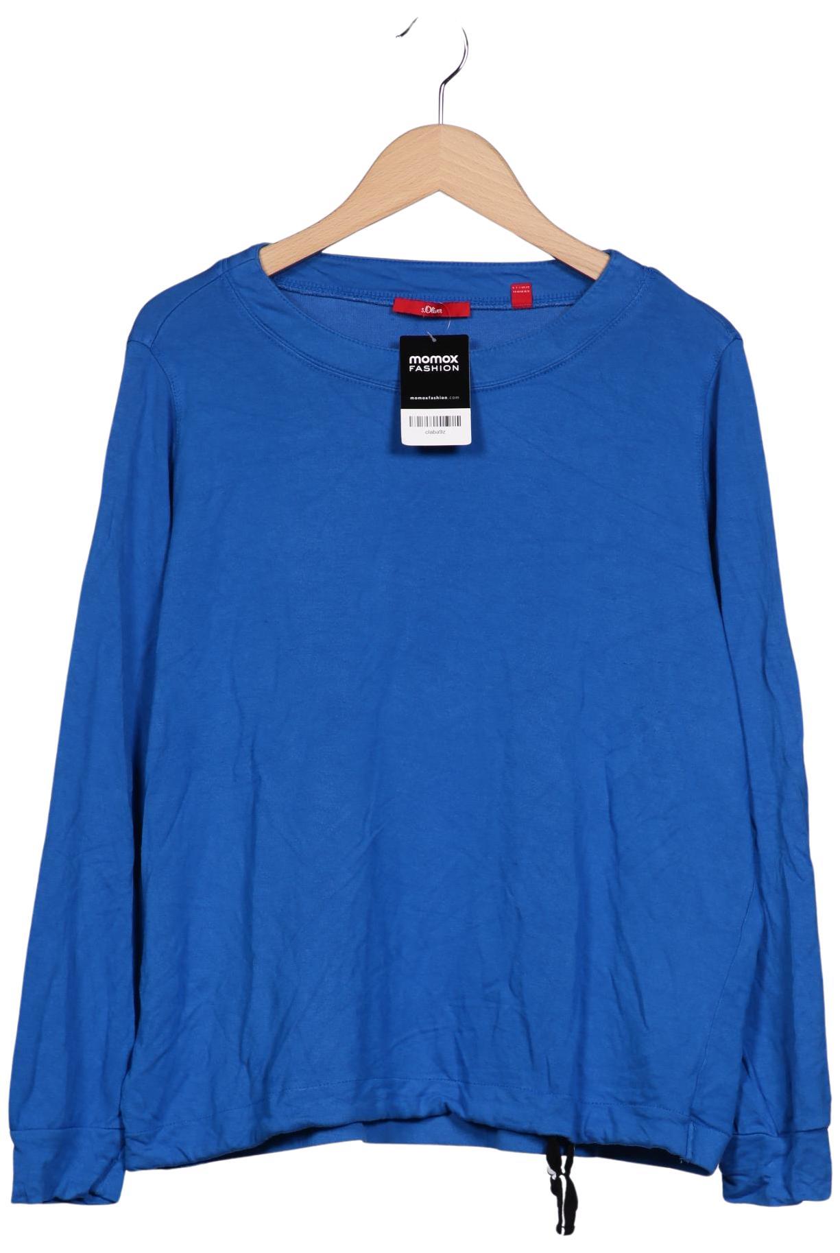 

s.Oliver Damen Sweatshirt, blau, Gr. 44