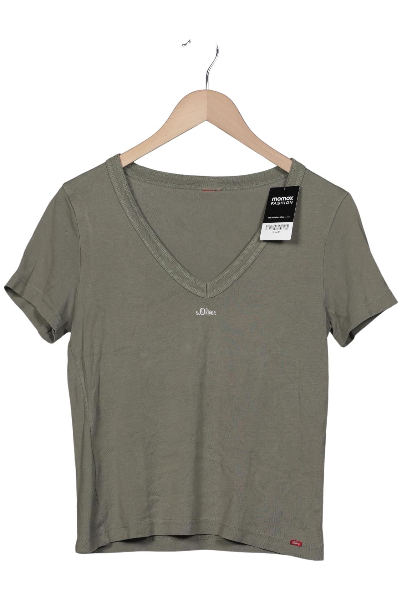 

s.Oliver Damen T-Shirt, grün, Gr. 38