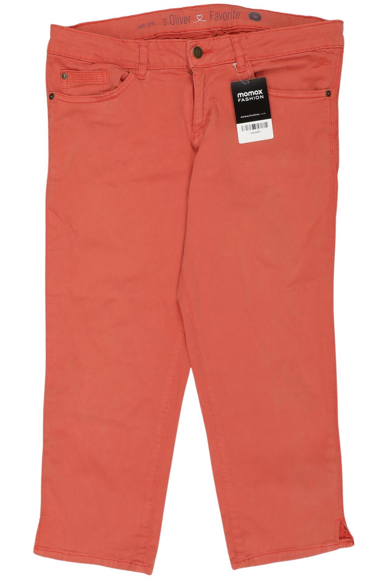 

s.Oliver Damen Jeans, orange, Gr. 40