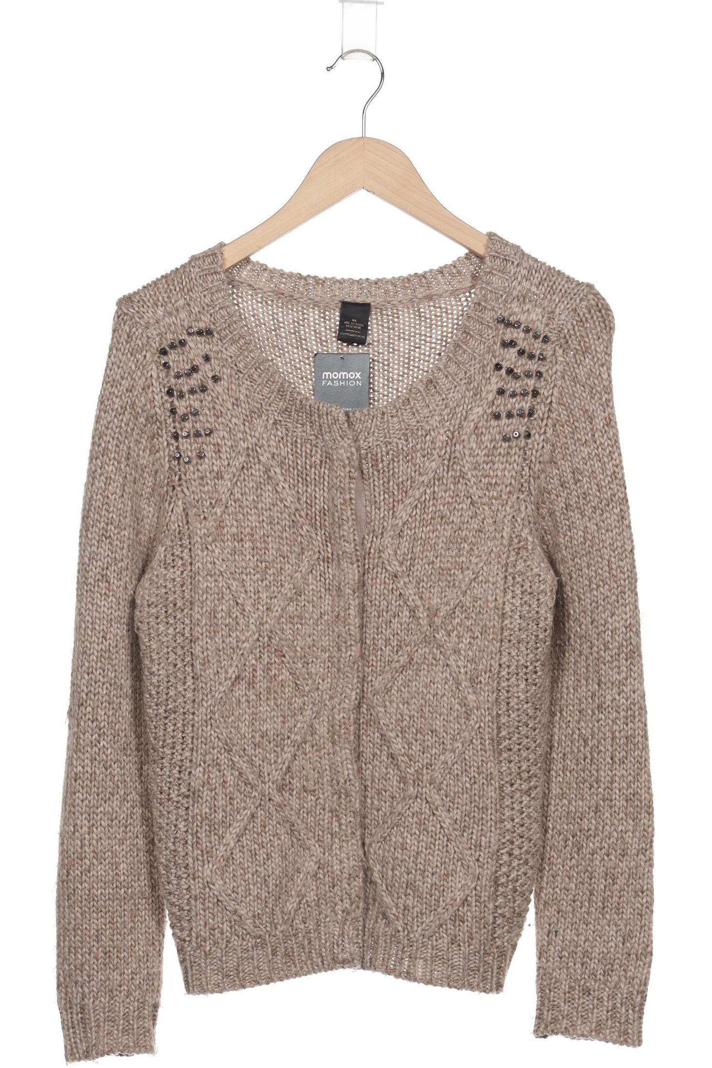 

s.Oliver Damen Strickjacke, beige, Gr. 38