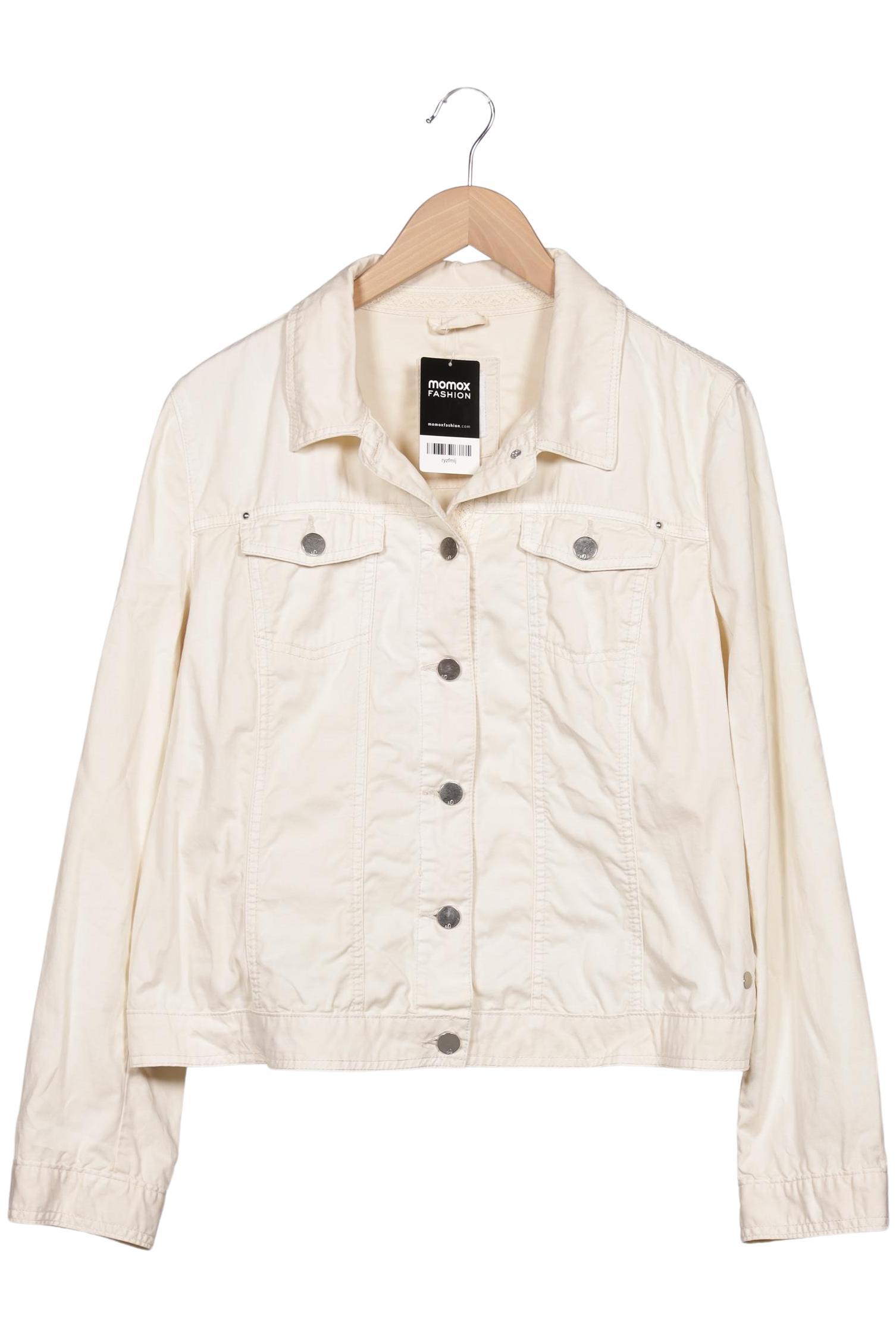 

s.Oliver Damen Jacke, cremeweiß, Gr. 42