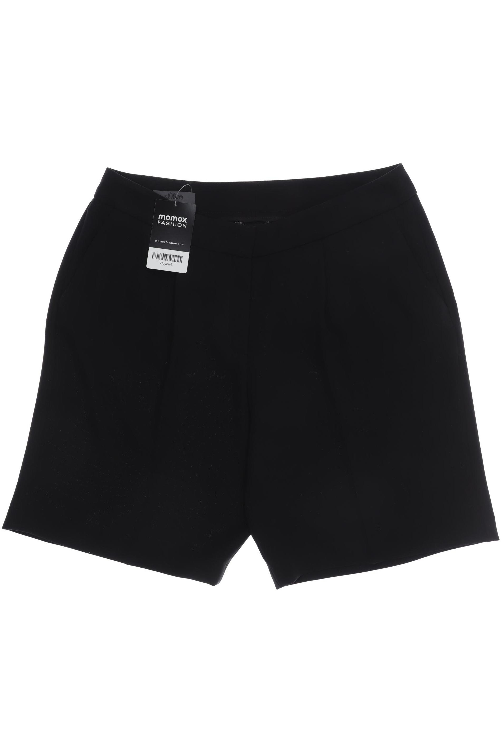 

s.Oliver Damen Shorts, schwarz, Gr. 36