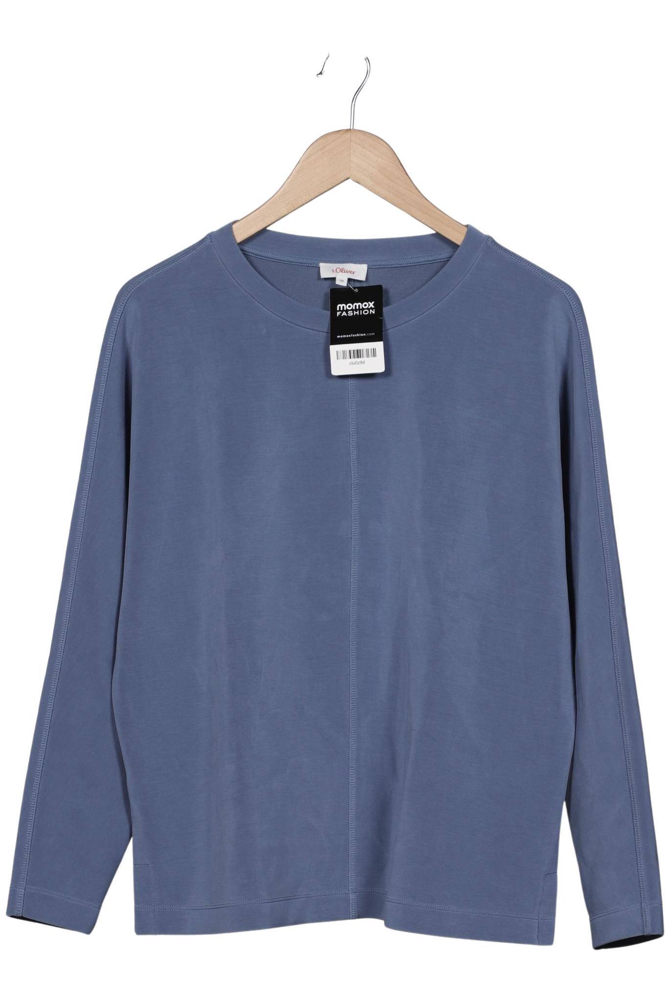 

s.Oliver Damen Sweatshirt, blau, Gr. 38
