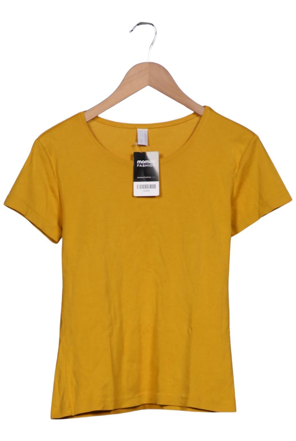 

s.Oliver Damen T-Shirt, gelb, Gr. 40