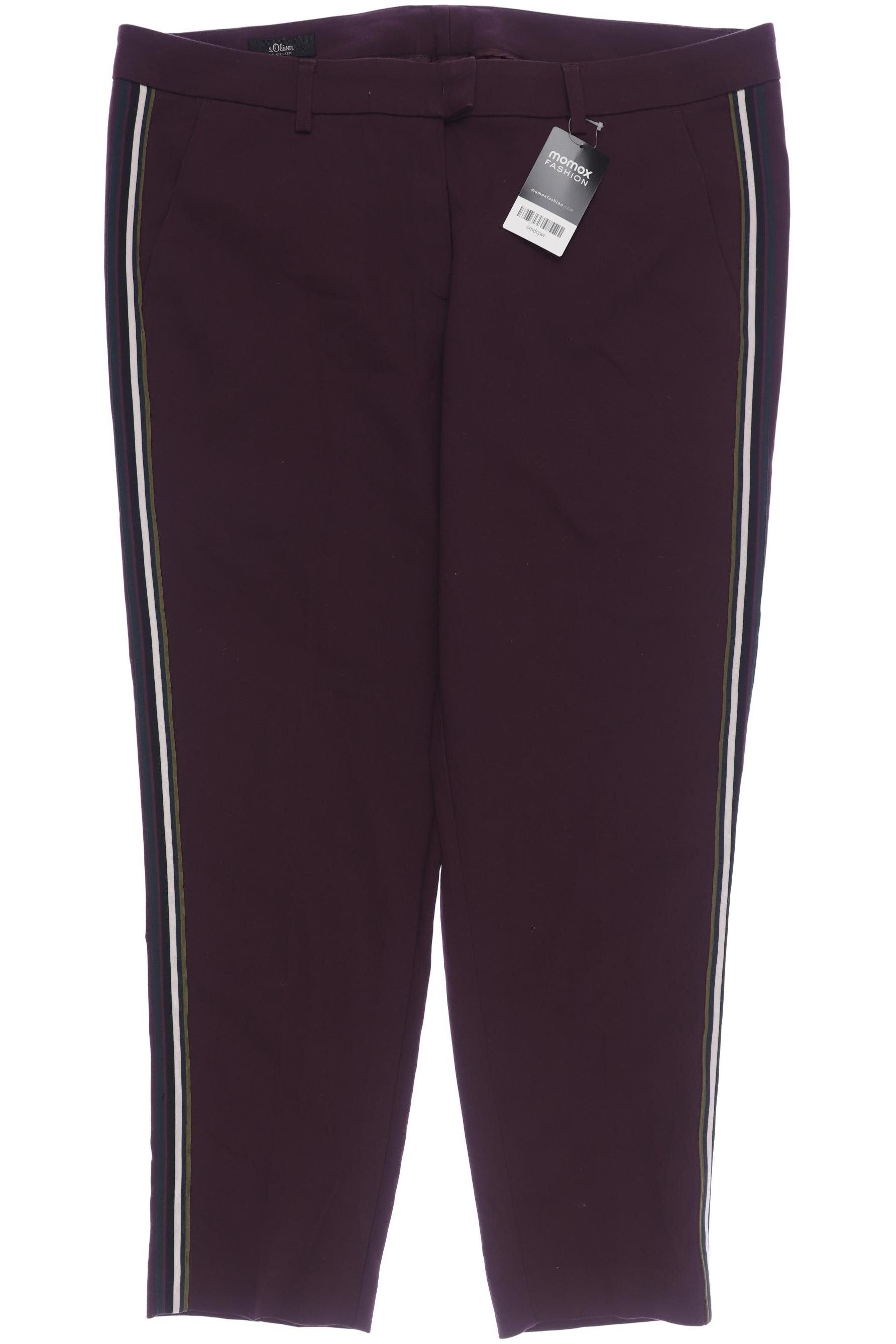 

s.Oliver Damen Stoffhose, bordeaux, Gr. 46