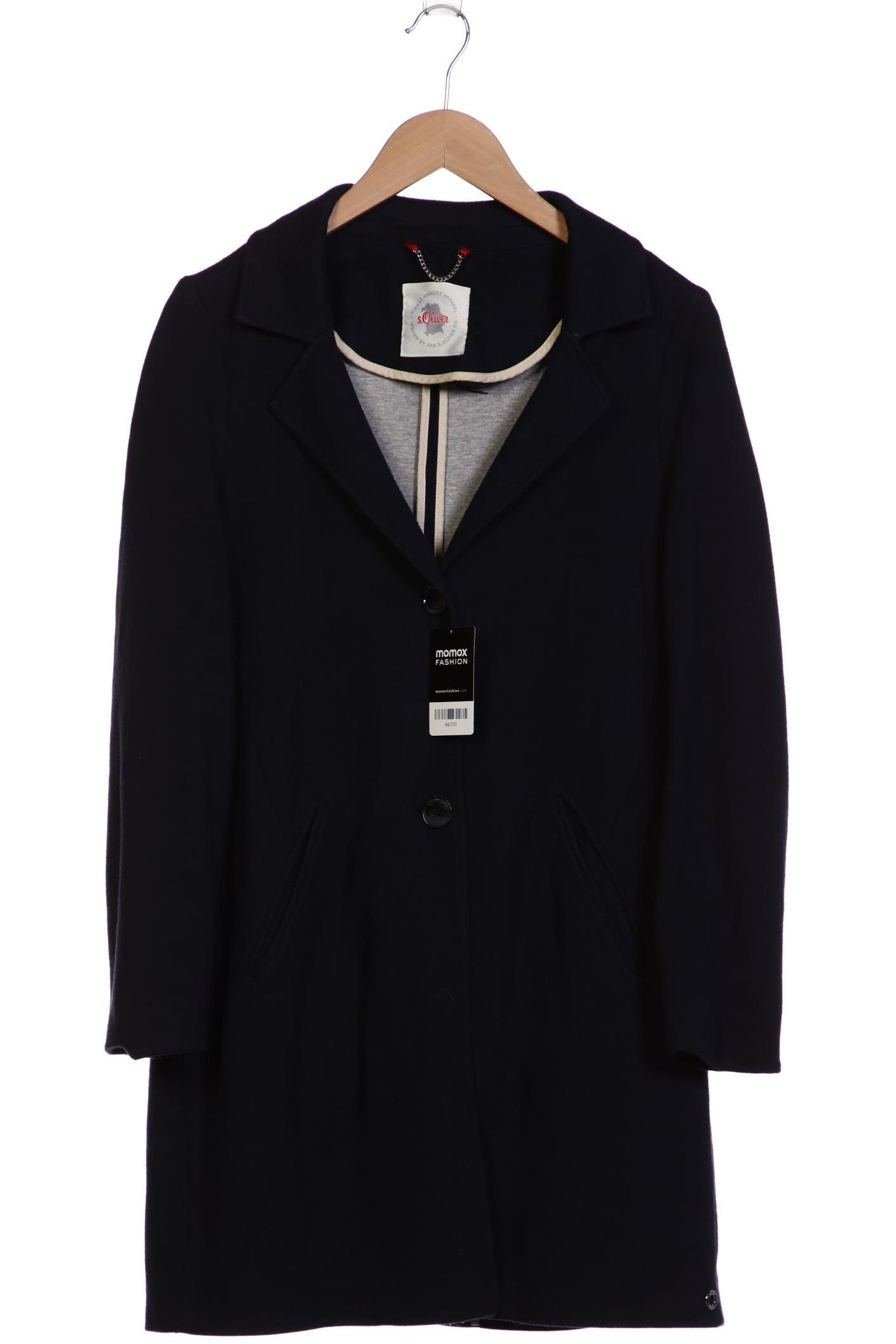 

s.Oliver Damen Mantel, marineblau, Gr. 38