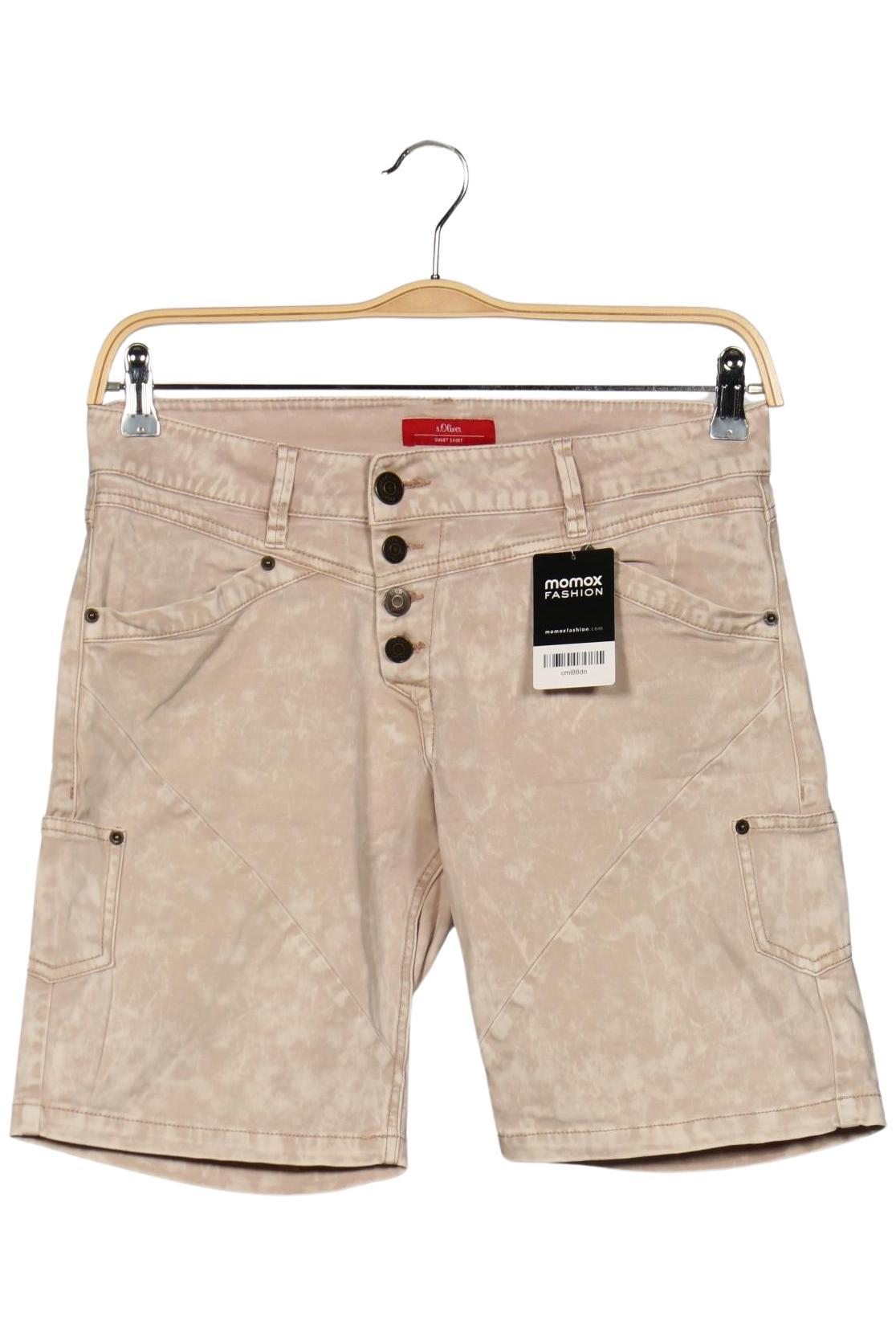 

s.Oliver Damen Shorts, beige, Gr. 36