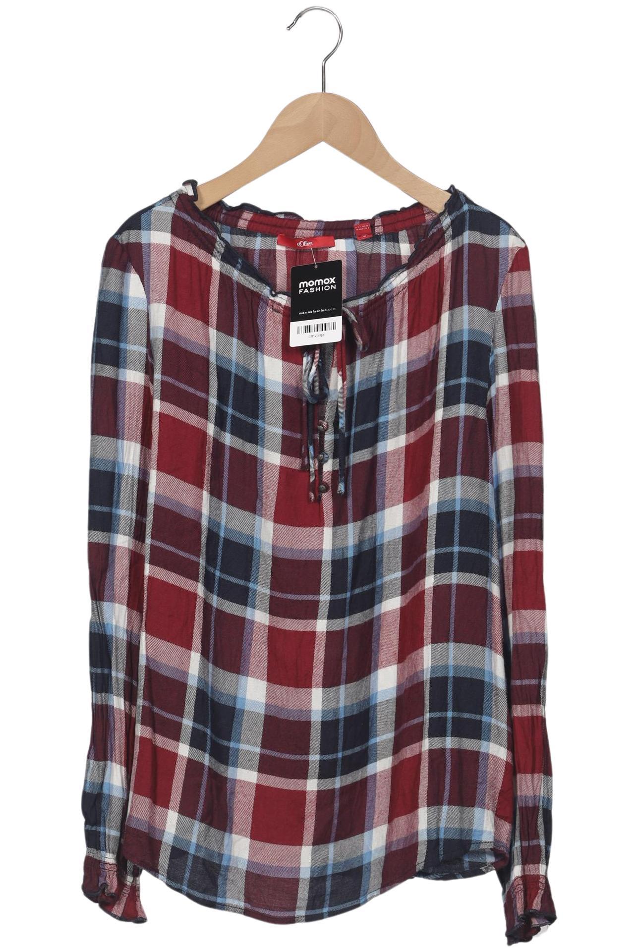 

s.Oliver Damen Langarmshirt, mehrfarbig, Gr. 38