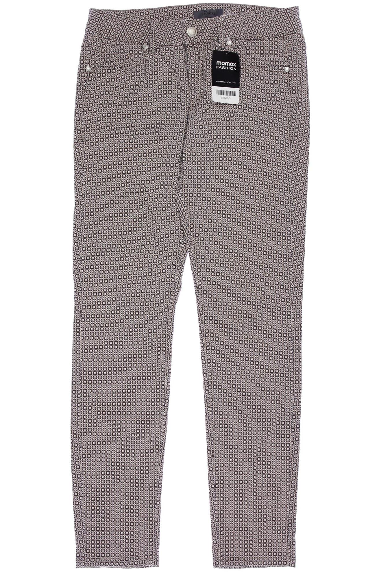 

s.Oliver Damen Stoffhose, beige, Gr. 30