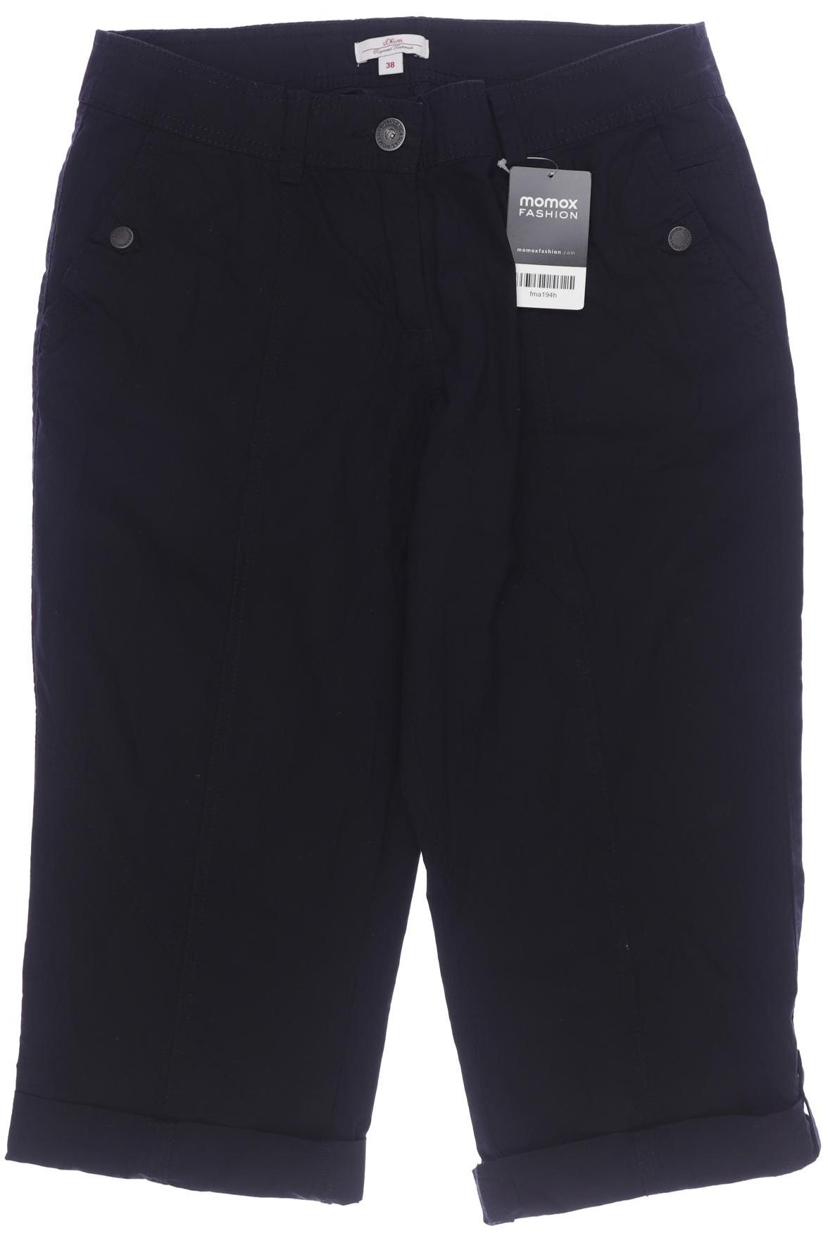 

s.Oliver Damen Stoffhose, schwarz, Gr. 38