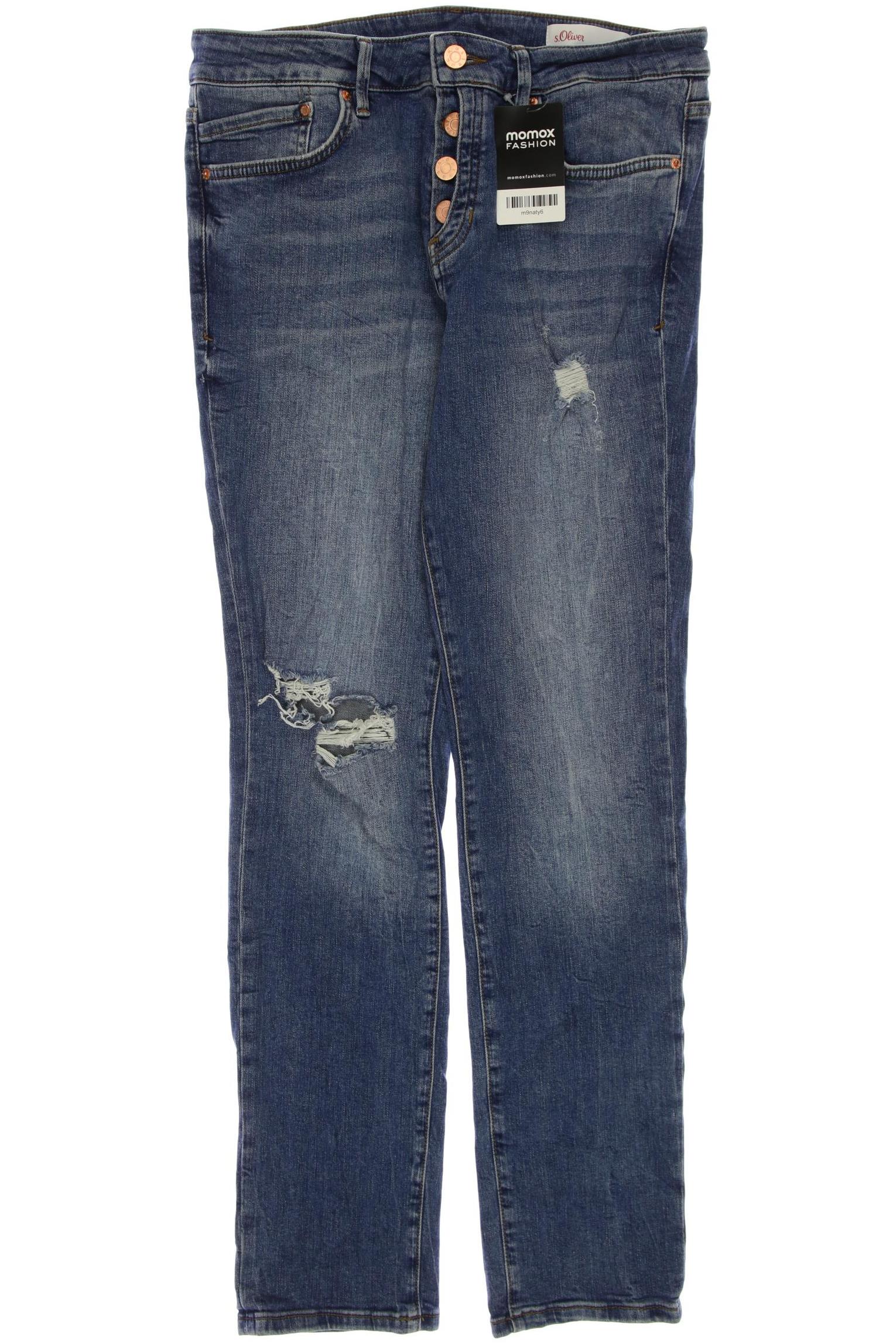 

s.Oliver Damen Jeans, blau