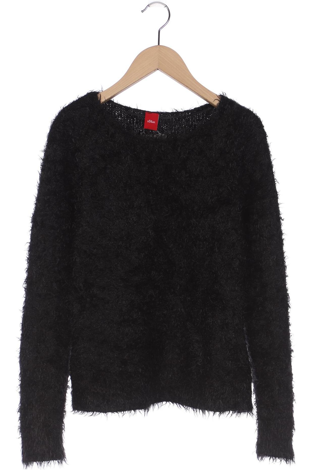

s.Oliver Damen Pullover, schwarz, Gr. 34