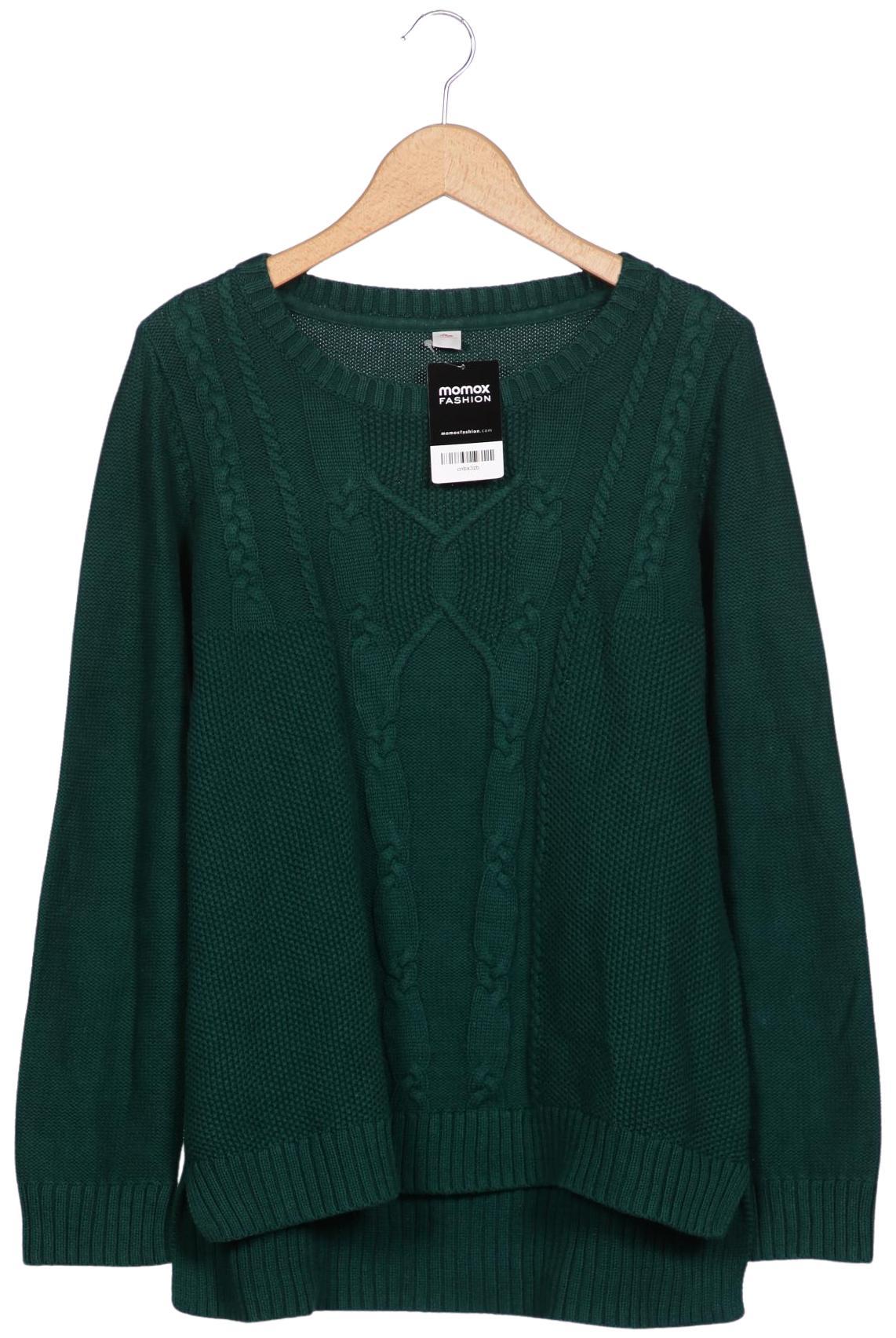 

s.Oliver Damen Pullover, grün, Gr. 44