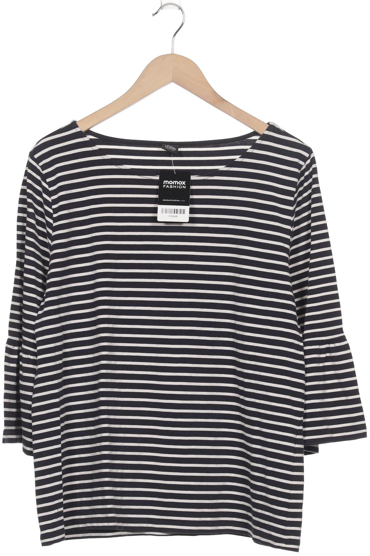

s.Oliver Damen Langarmshirt, marineblau, Gr. 46