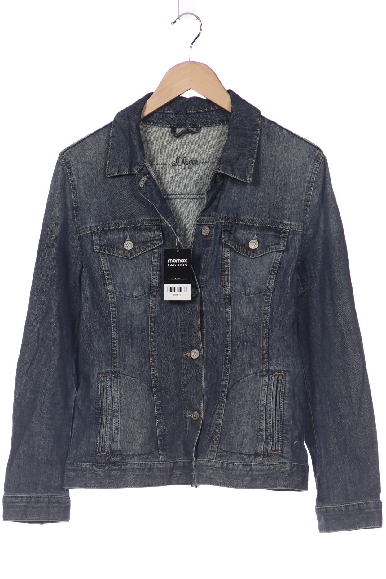 

s.Oliver Damen Jacke, blau, Gr. 44