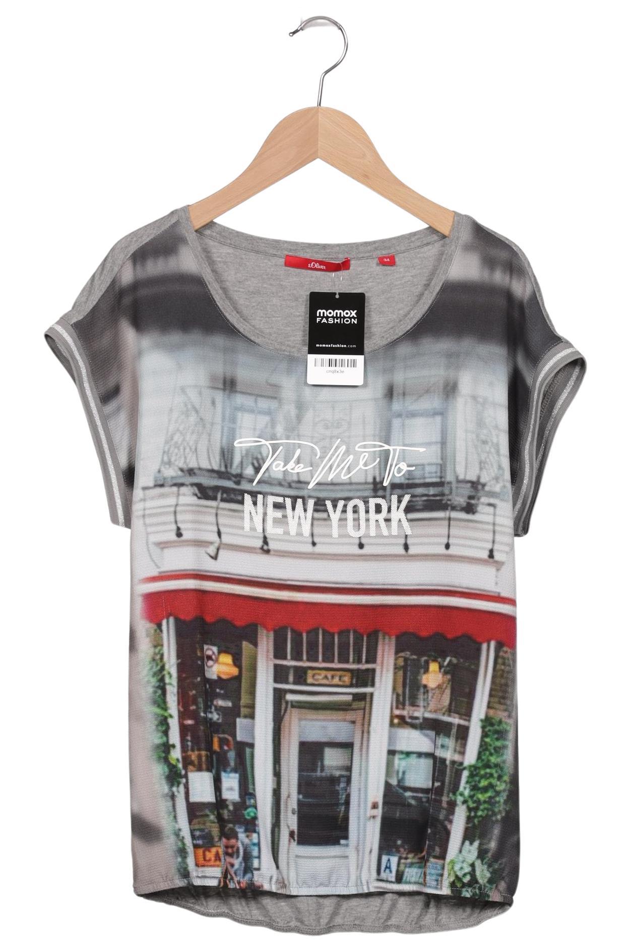 

s.Oliver Damen T-Shirt, mehrfarbig, Gr. 34