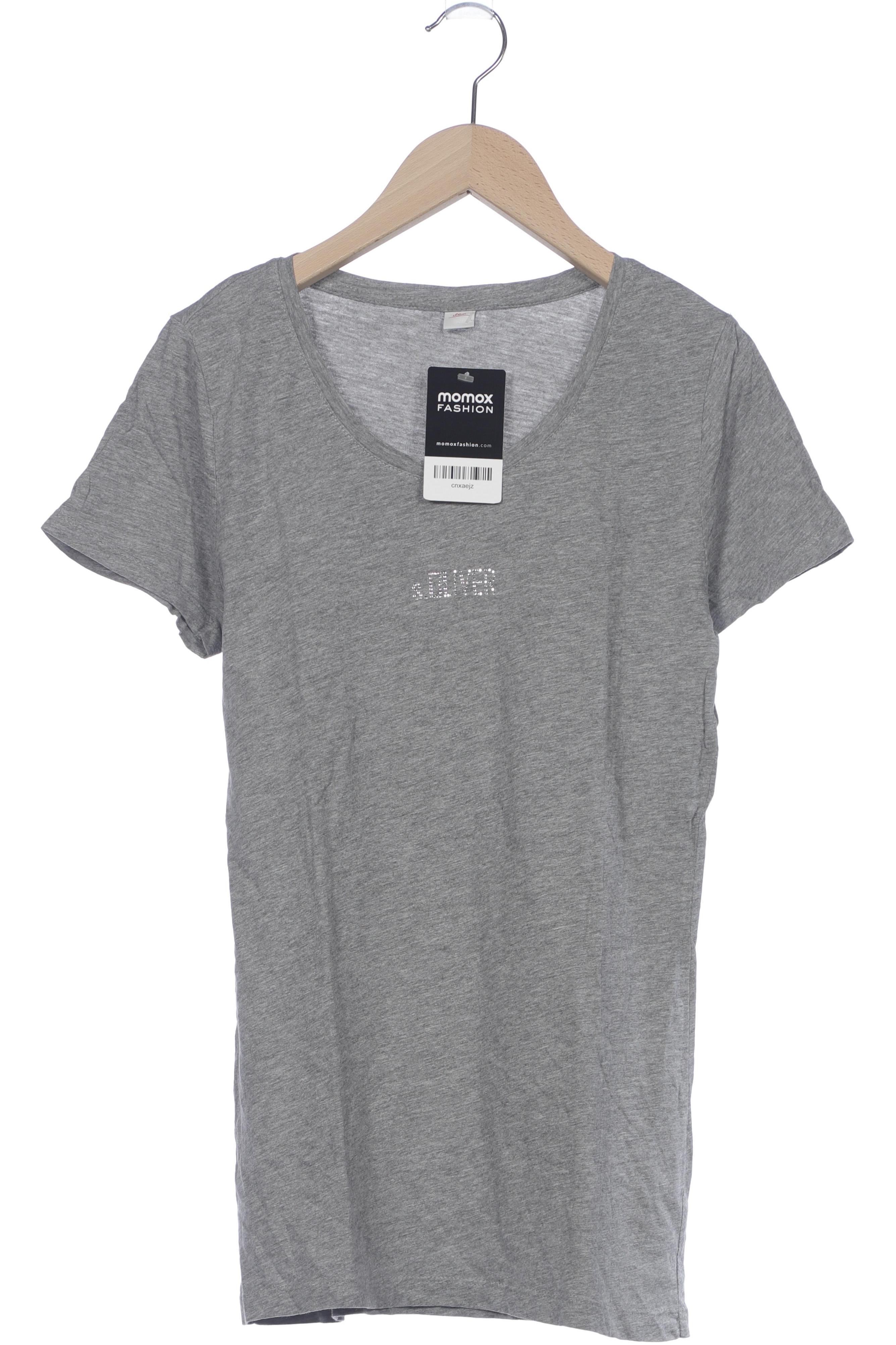 

s.Oliver Damen T-Shirt, grau, Gr. 40