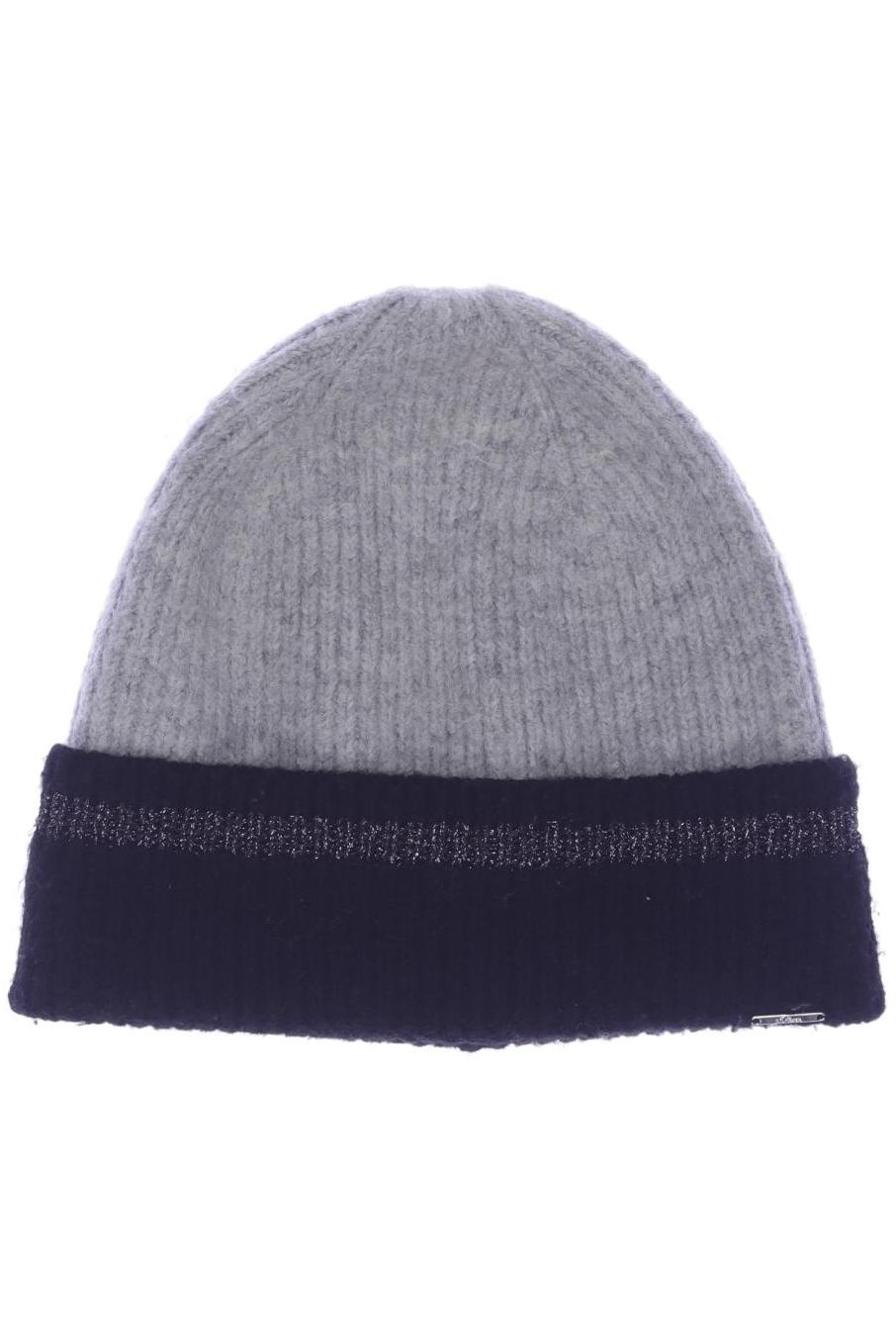 

s.Oliver Damen Hut/Mütze, grau, Gr. uni