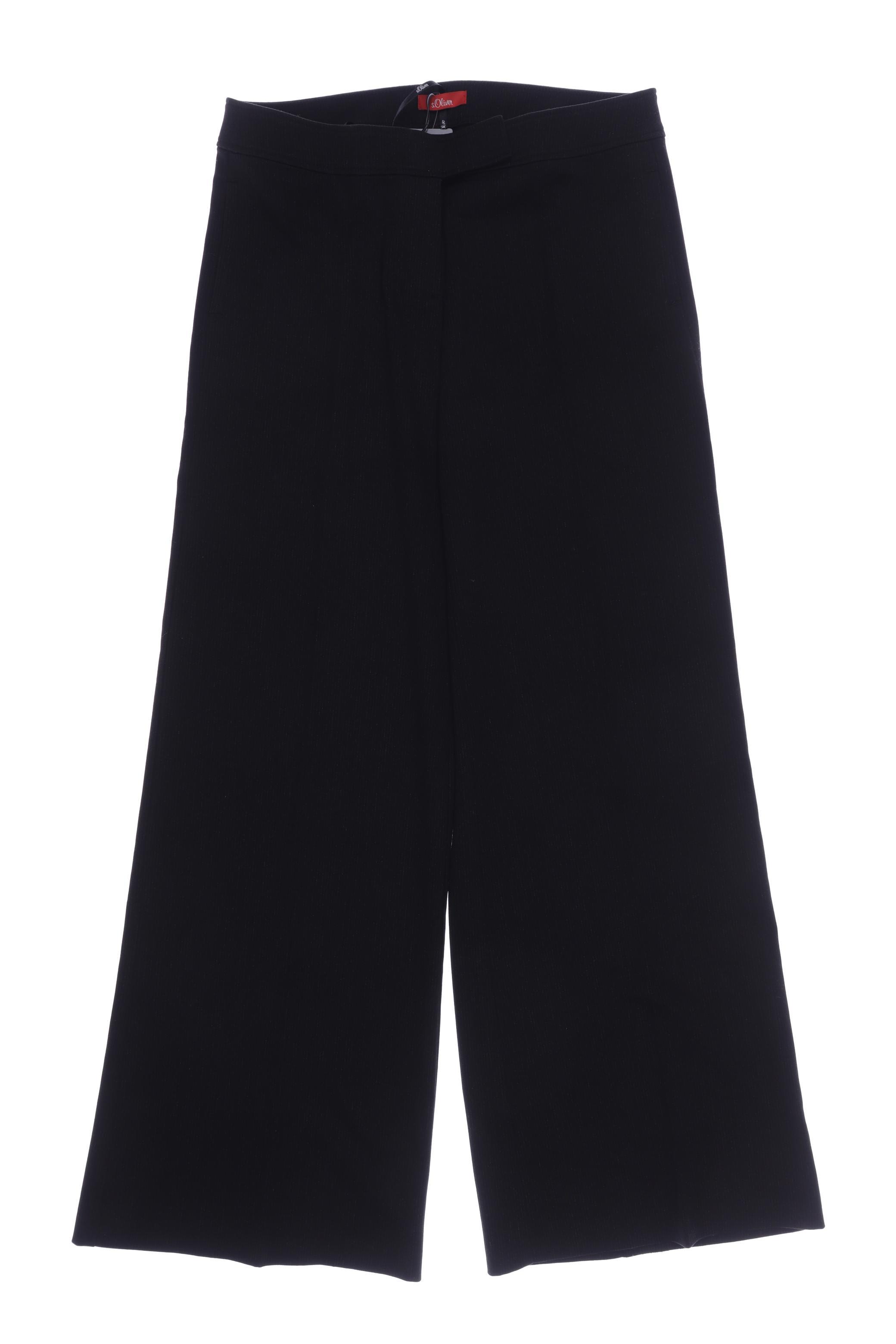 

s.Oliver Damen Stoffhose, schwarz, Gr. 36