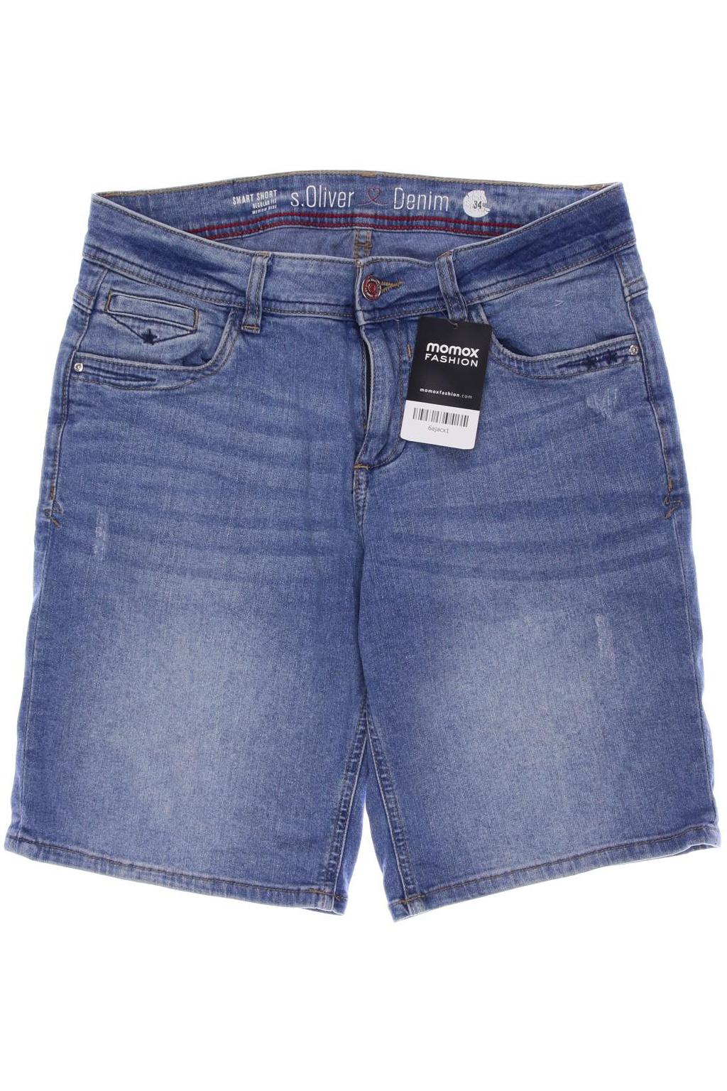 

s.Oliver Damen Shorts, blau, Gr. 34