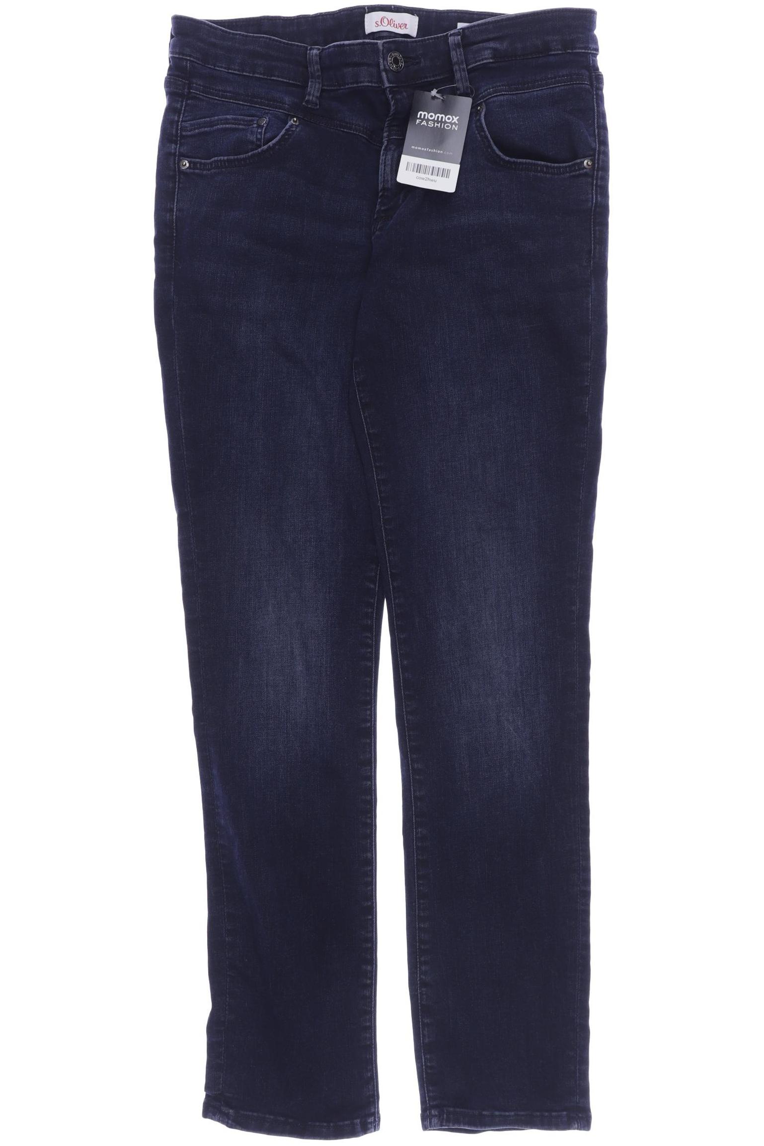 

s.Oliver Damen Jeans, marineblau