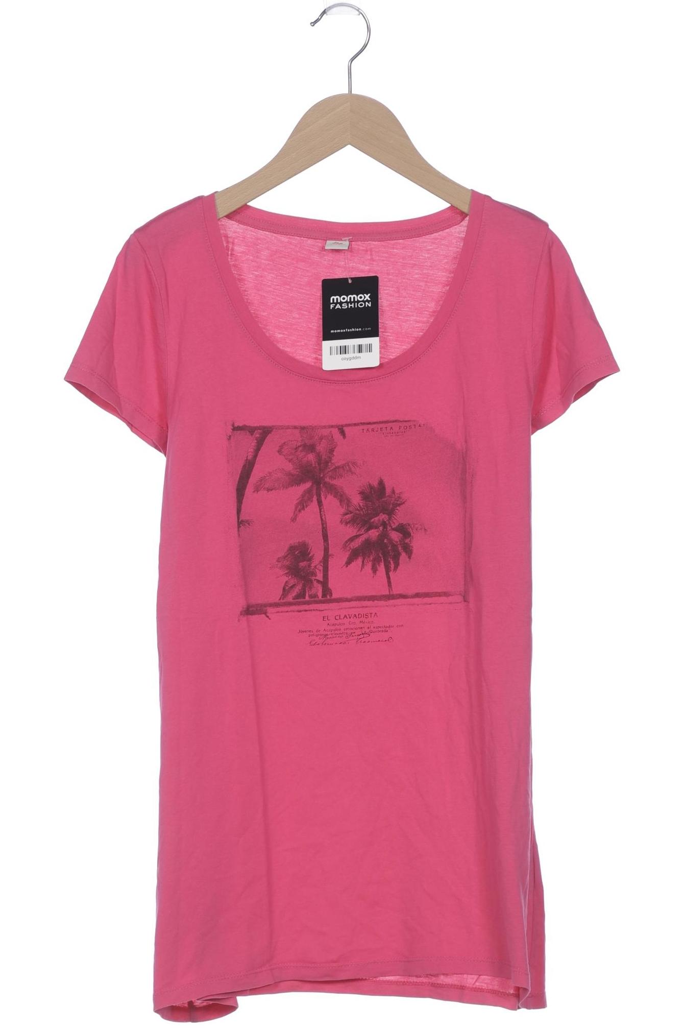 

s.Oliver Damen T-Shirt, pink, Gr. 40