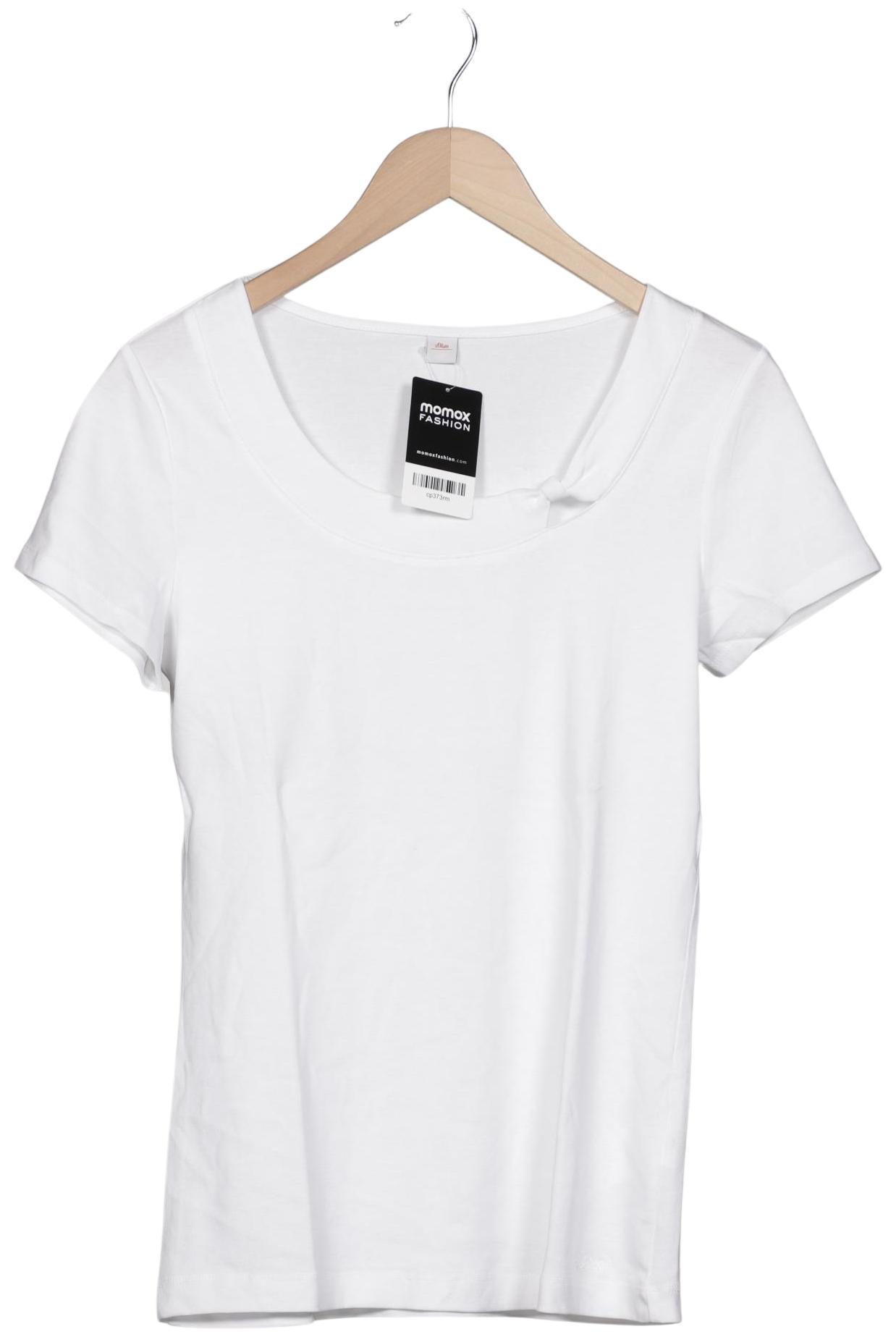 

s.Oliver Damen T-Shirt, weiß, Gr. 40