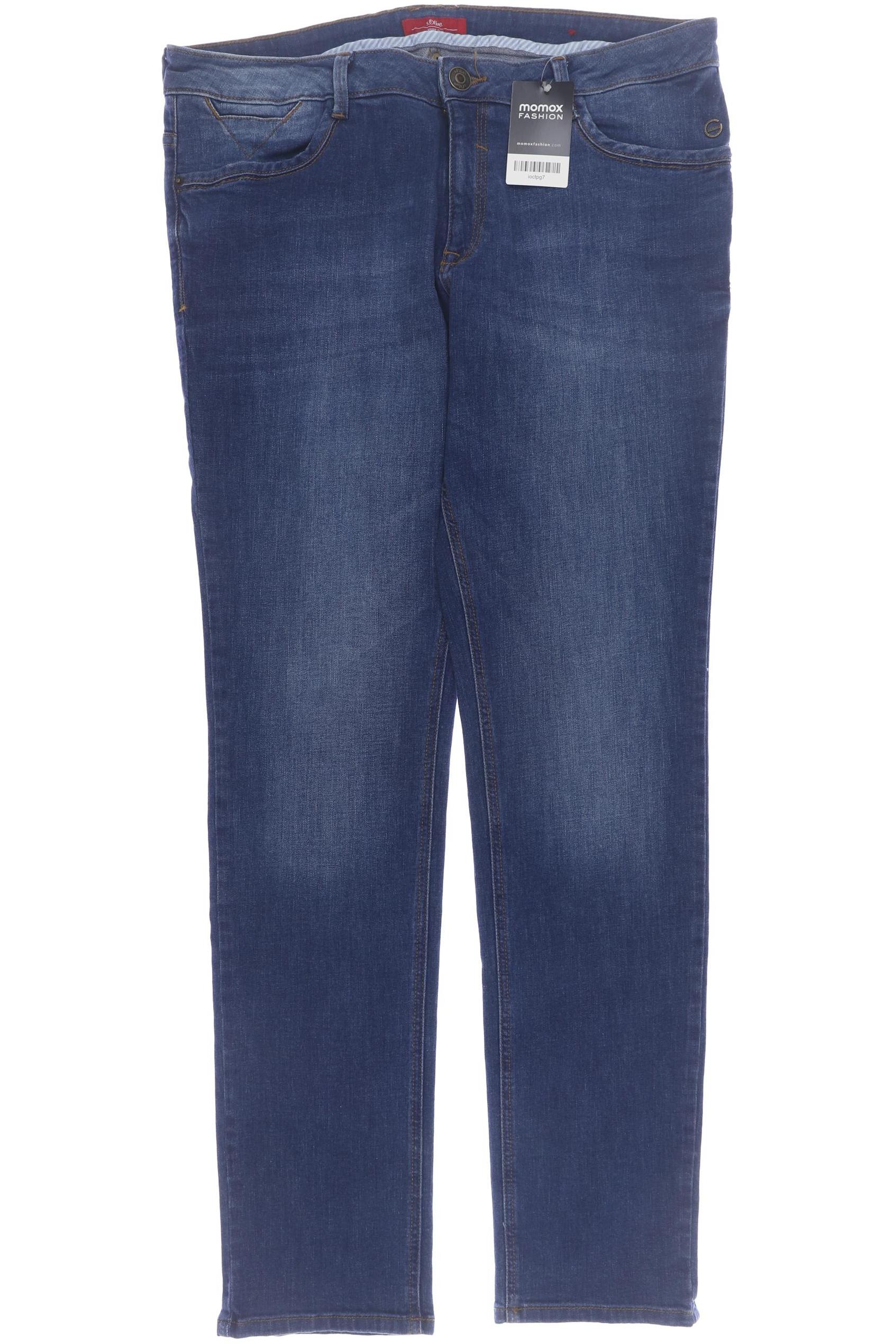 

s.Oliver Damen Jeans, blau