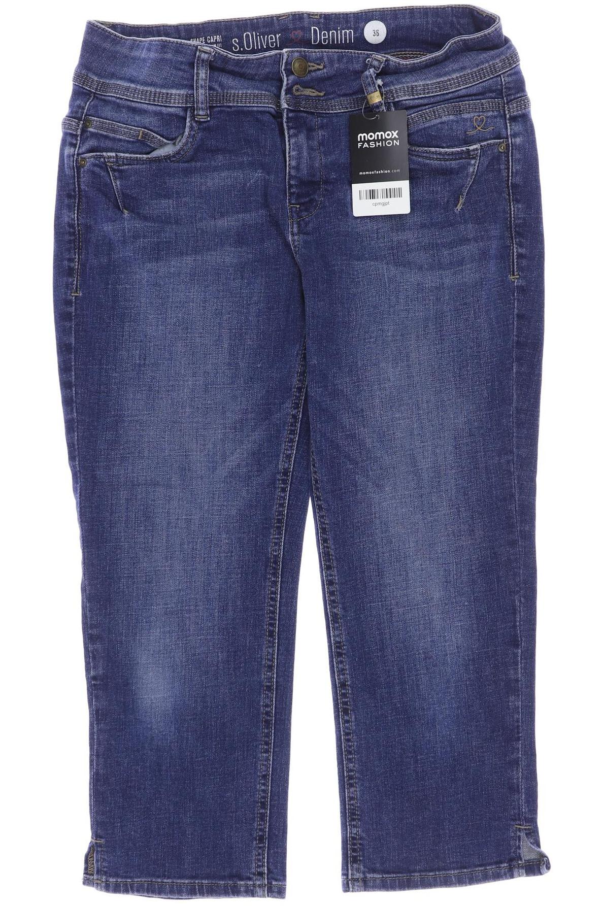 

s.Oliver Damen Shorts, blau